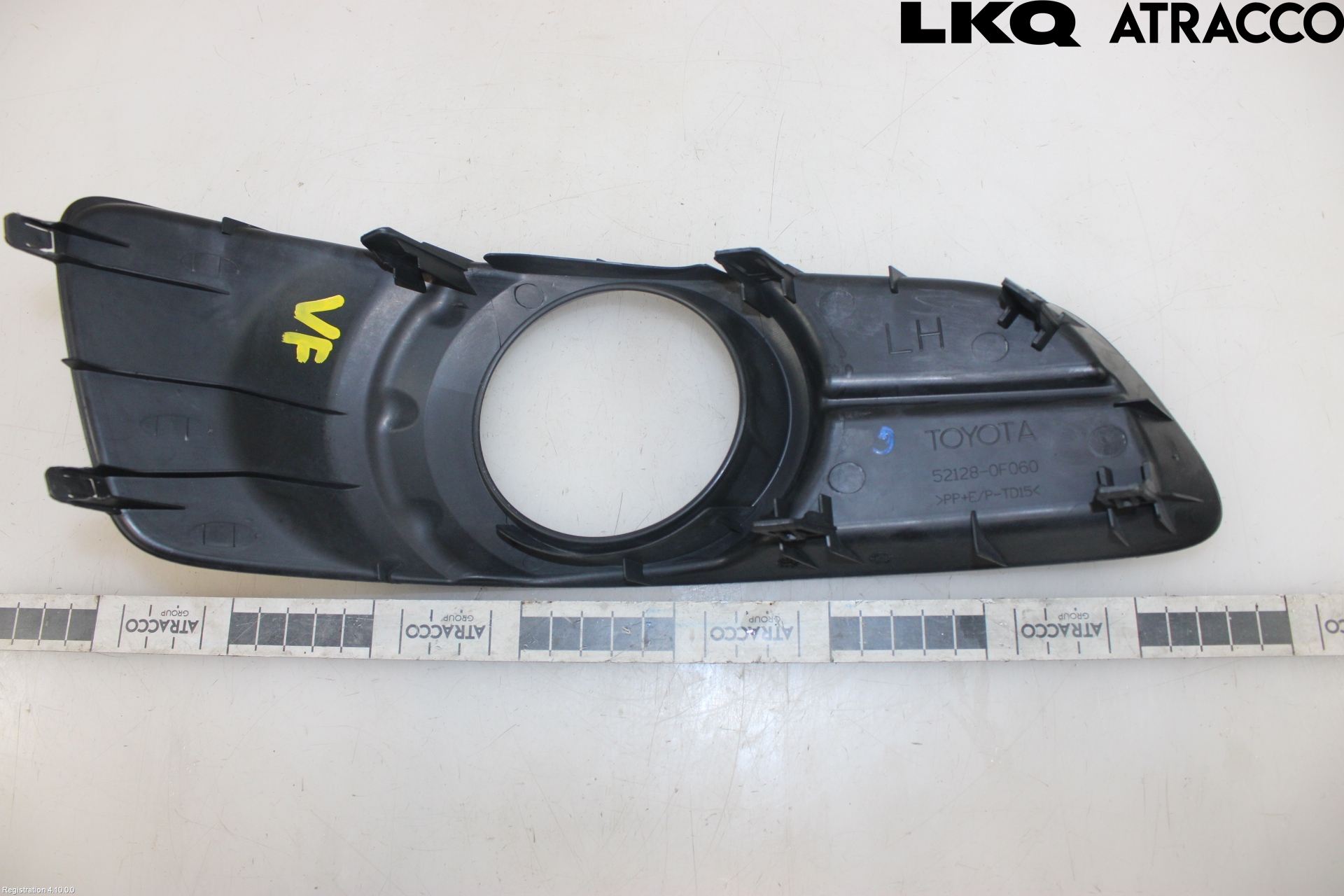 Toyota COROLLA VERSO 04-07 Frontlykt Kurve-Tåkelys Ramme