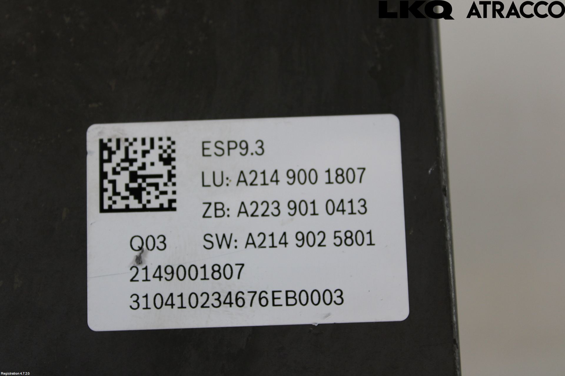 Mercedes-Benz MB EQE SUV (X294) 22- Abs Hydraulikkaggregat