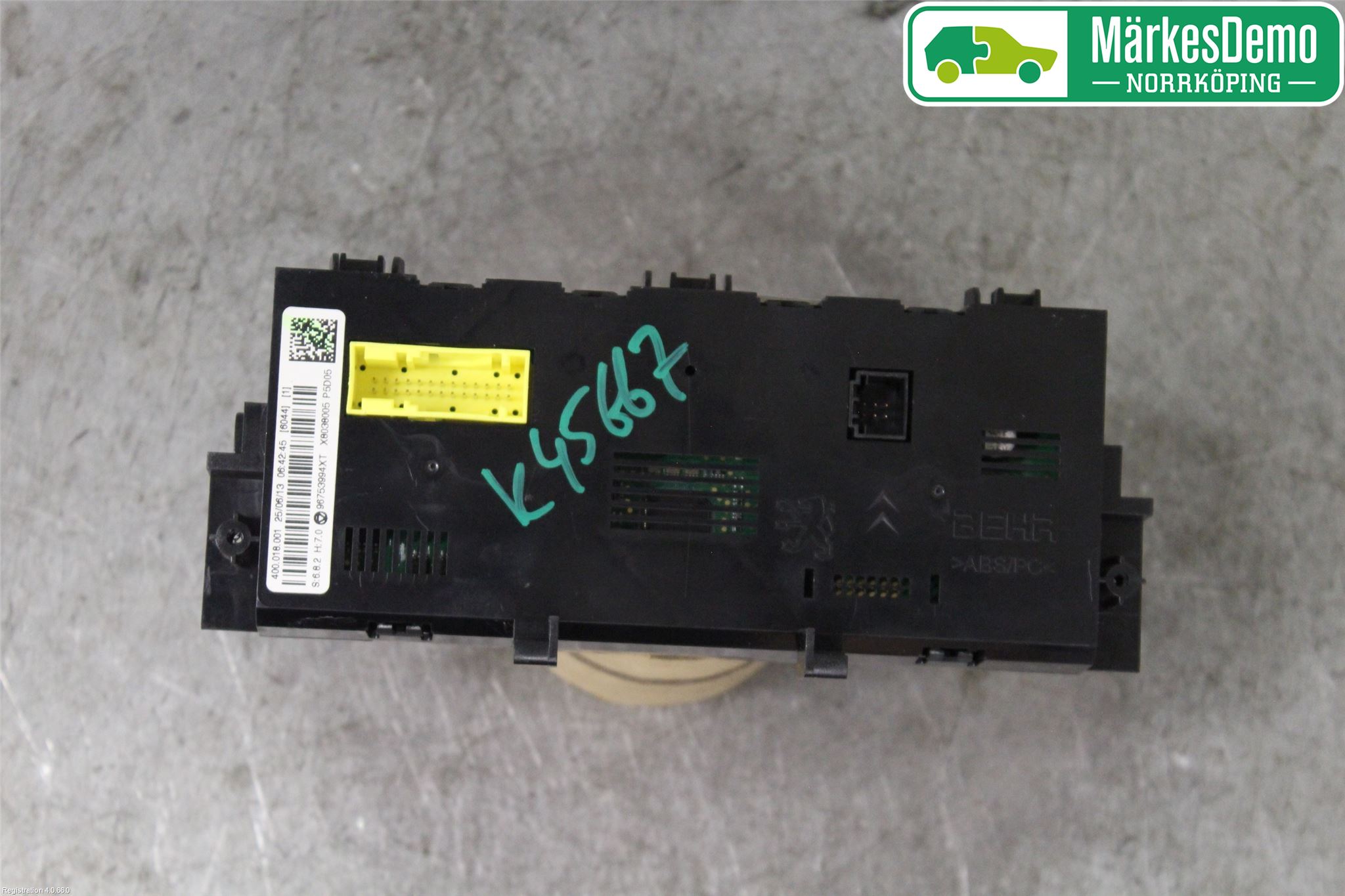 Citroen C3 10-17 Varmeapparat Panel(Regulering)