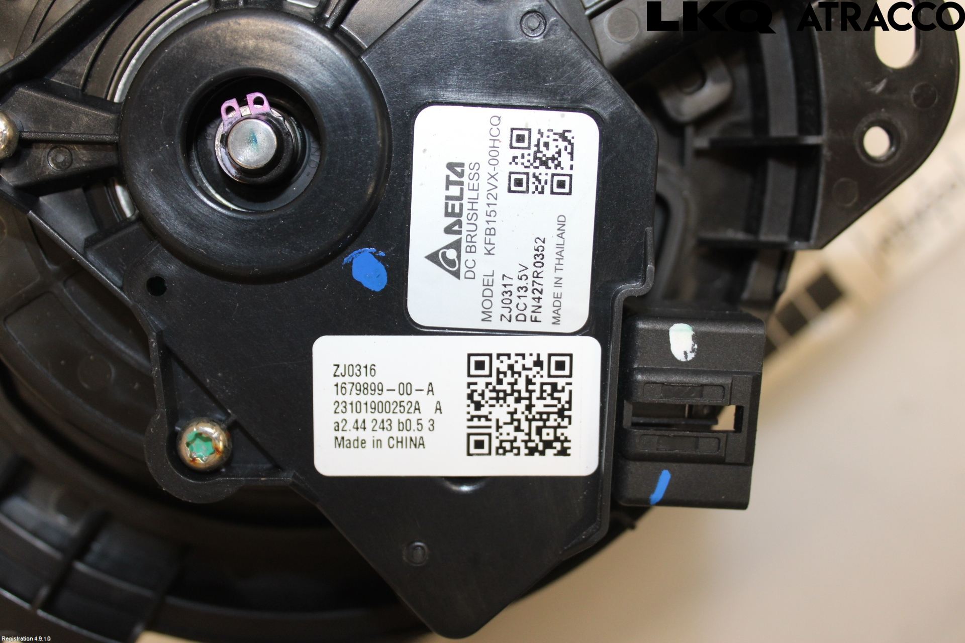 Tesla MODEL 3 17- Varmeapparat Viftemotor