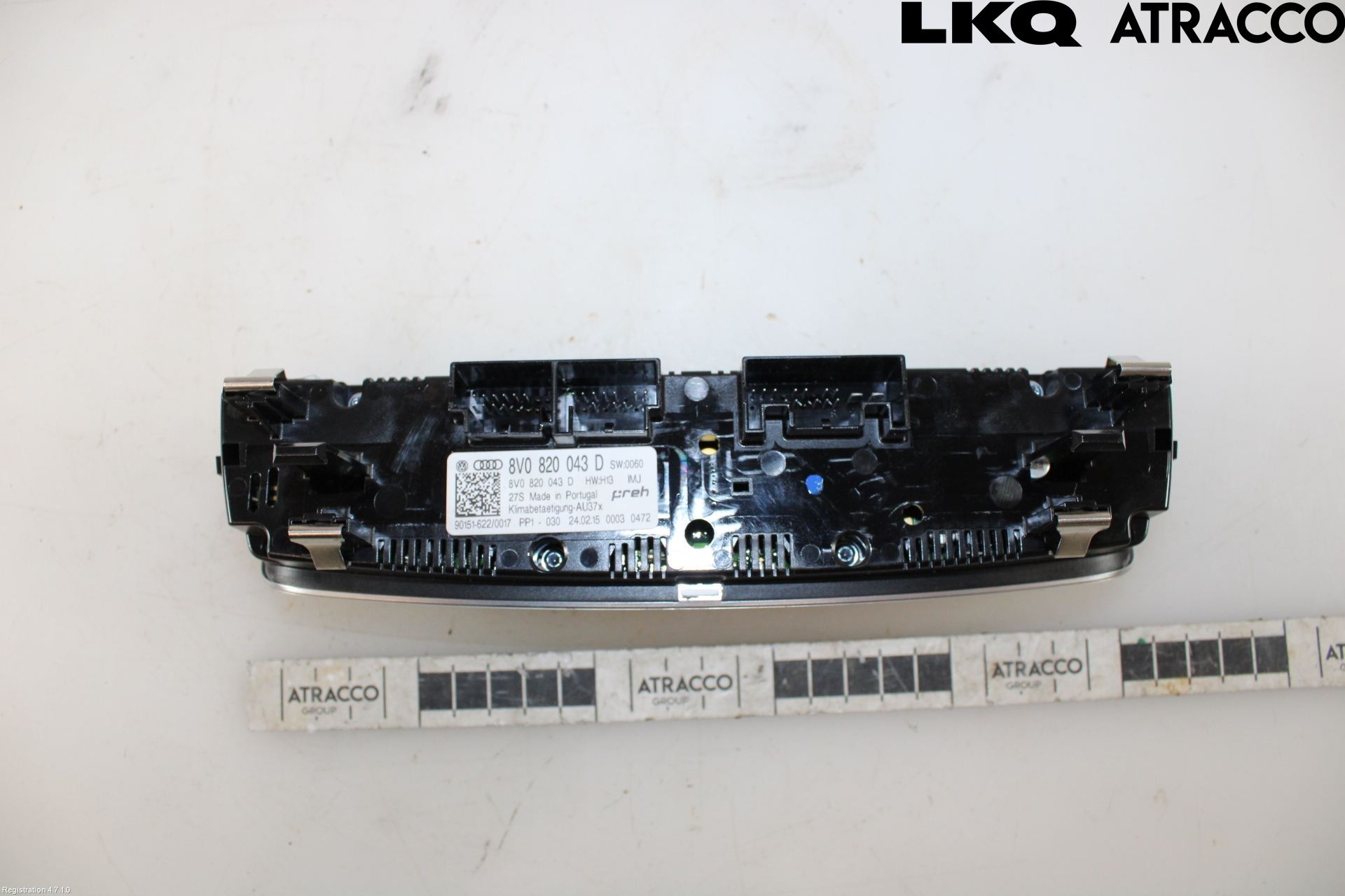 Audi A3/S3 8V 13-20 Varmeapparat Panel(Regulering)
