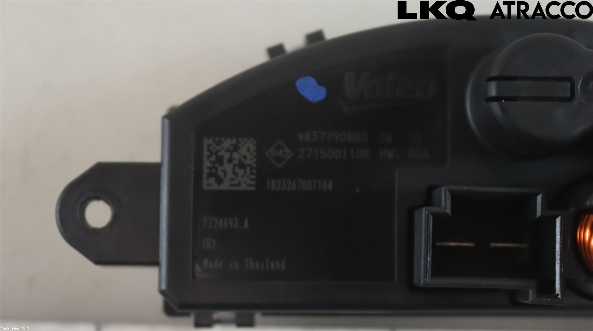 Opel ASTRA L 22- Varmeapparat Viftemotstand