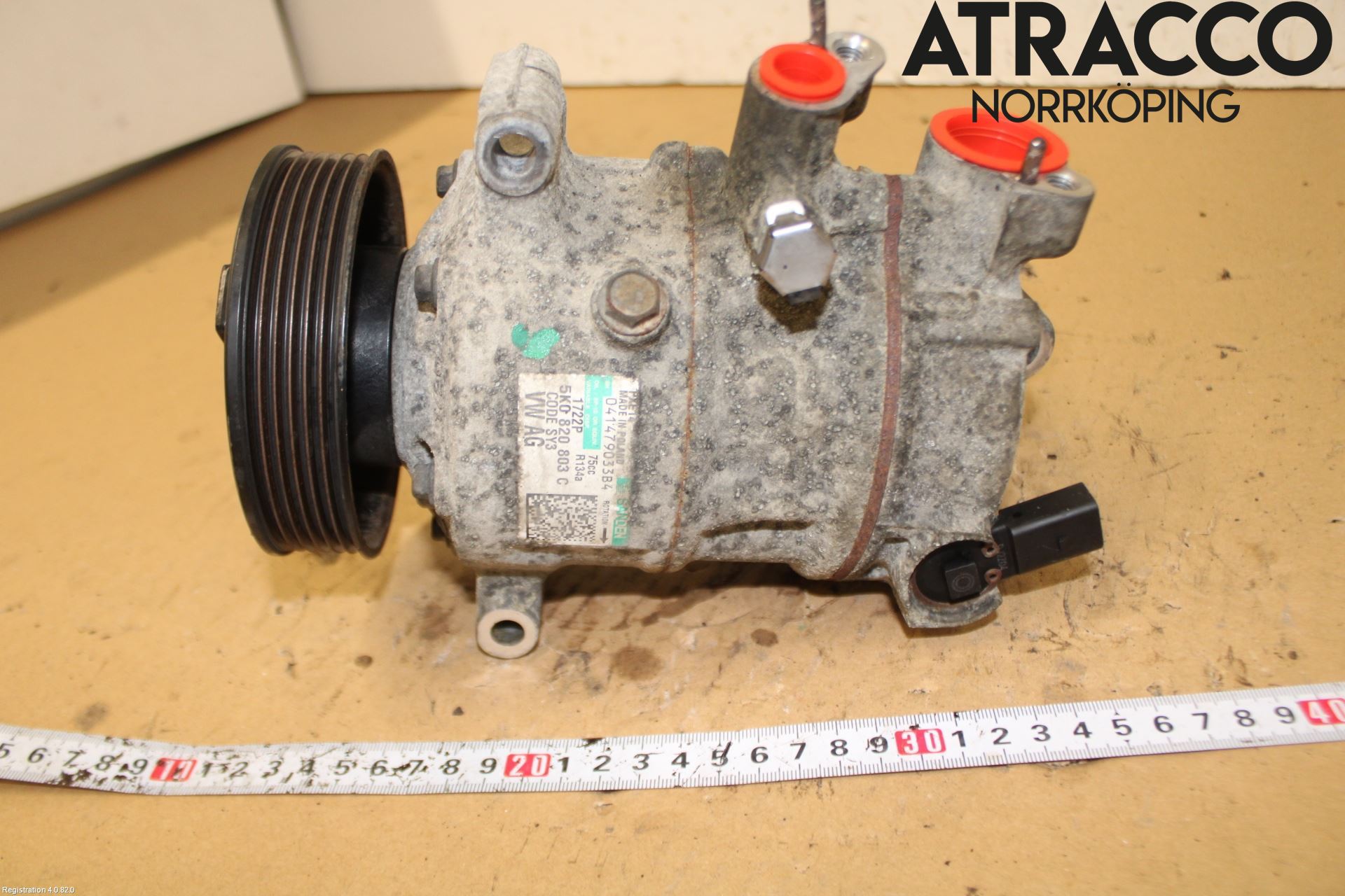 Volkswagen VW POLO 10-17 Varme Ac Kompressor