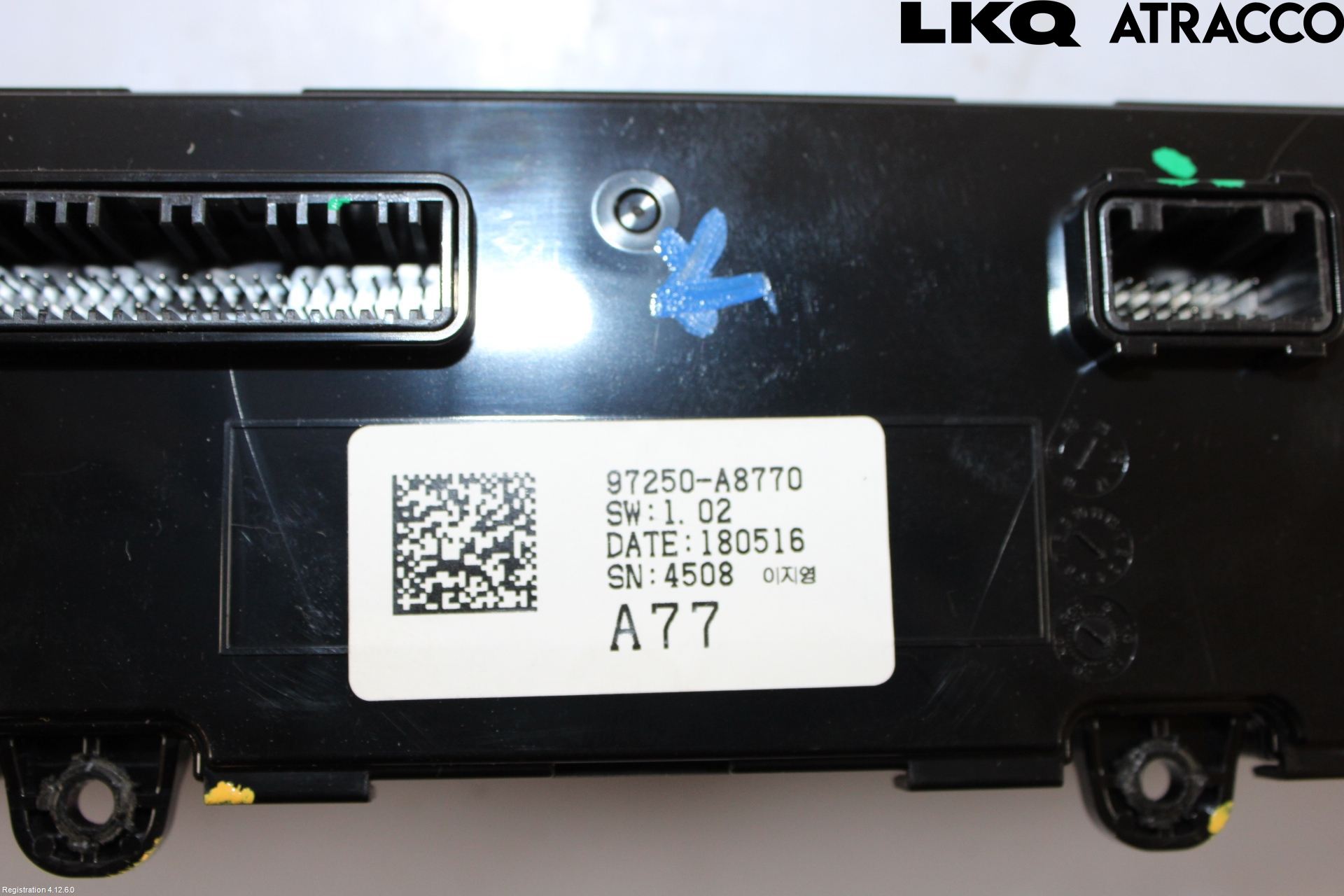 Kia OPTIMA 16-20 Varmeapparat Panel(Regulering)