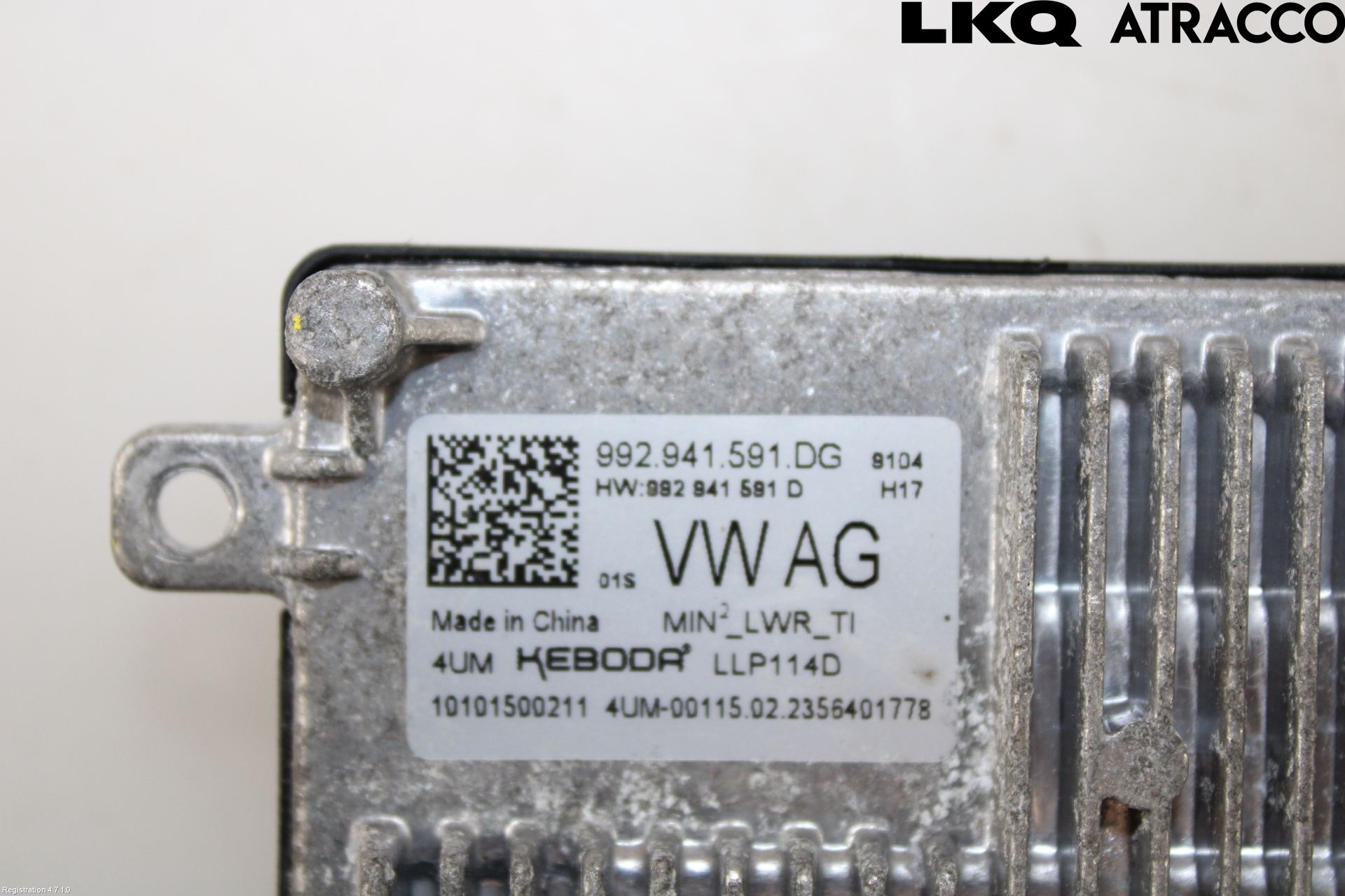 Volkswagen VW ID.3 21- Styreenhet Xenon