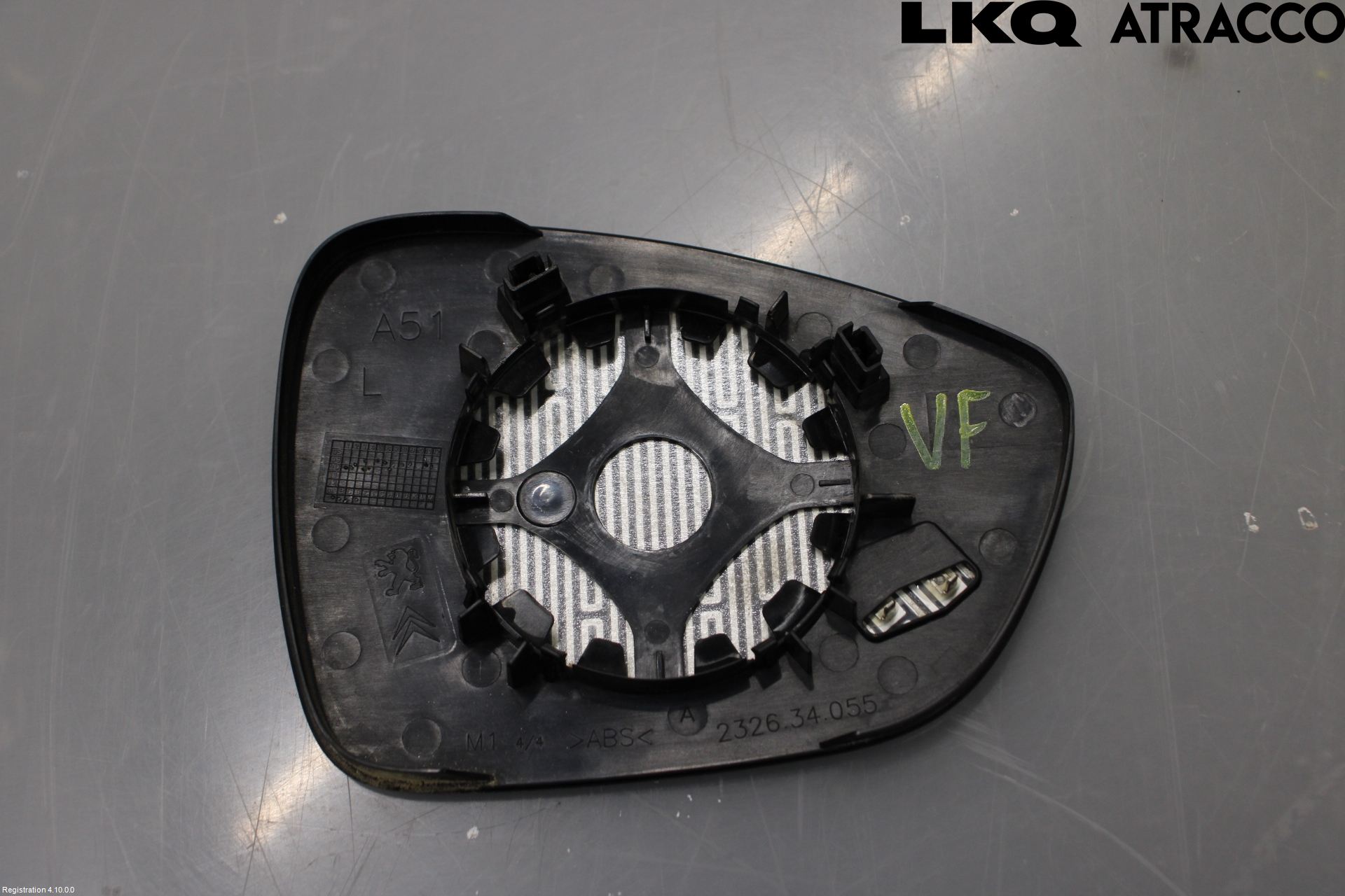 Citroen C3 10-17 Speil Glass V