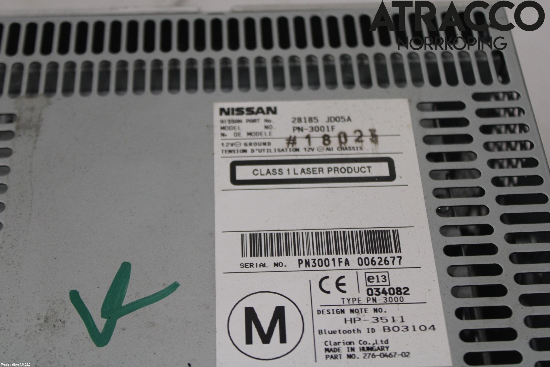 Nissan QASHQAI   07-10 Stereo Radio Med Cd