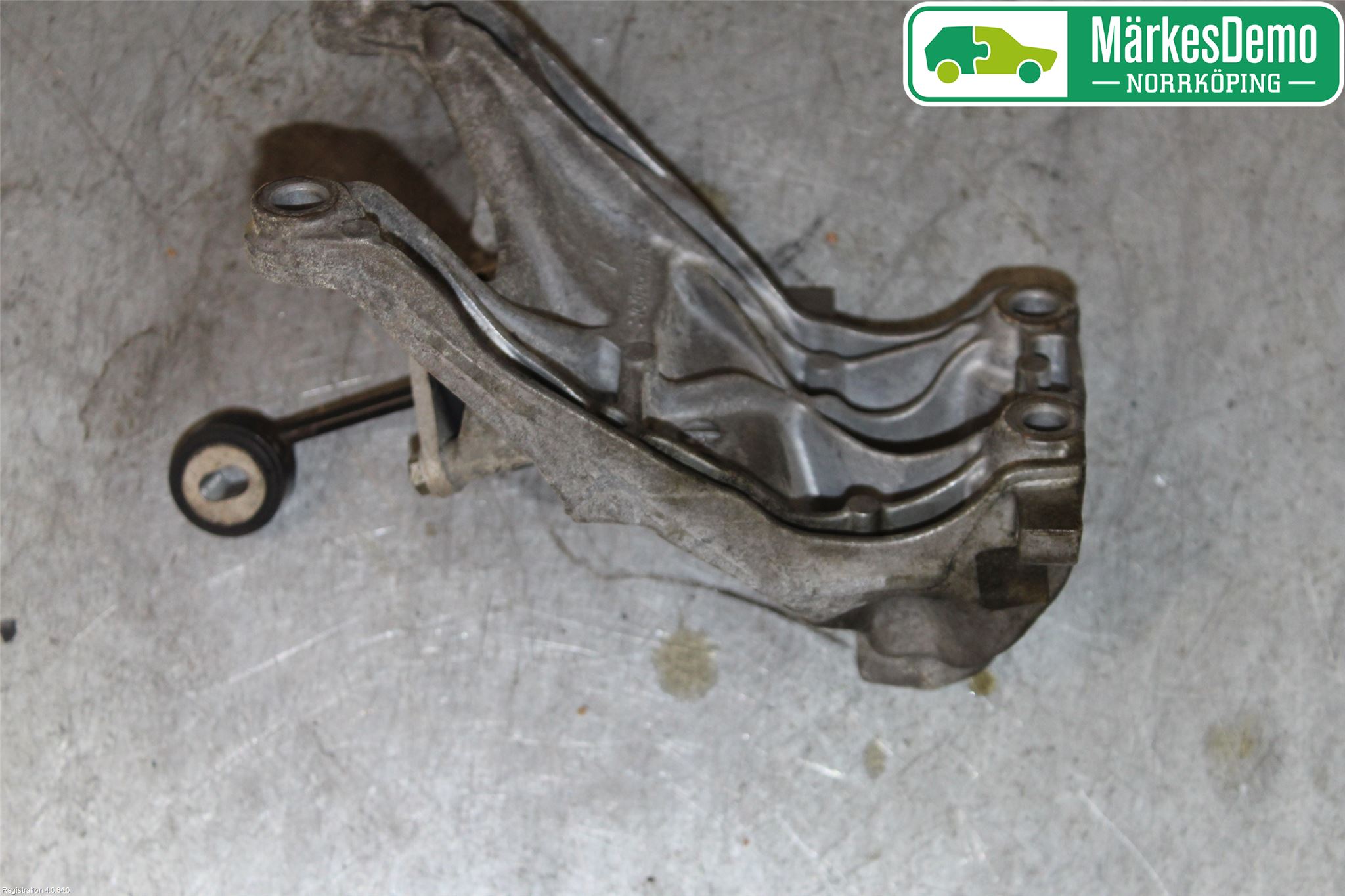 Audi A4/S4 B9 16-19 Motor Feste Stål-Alu