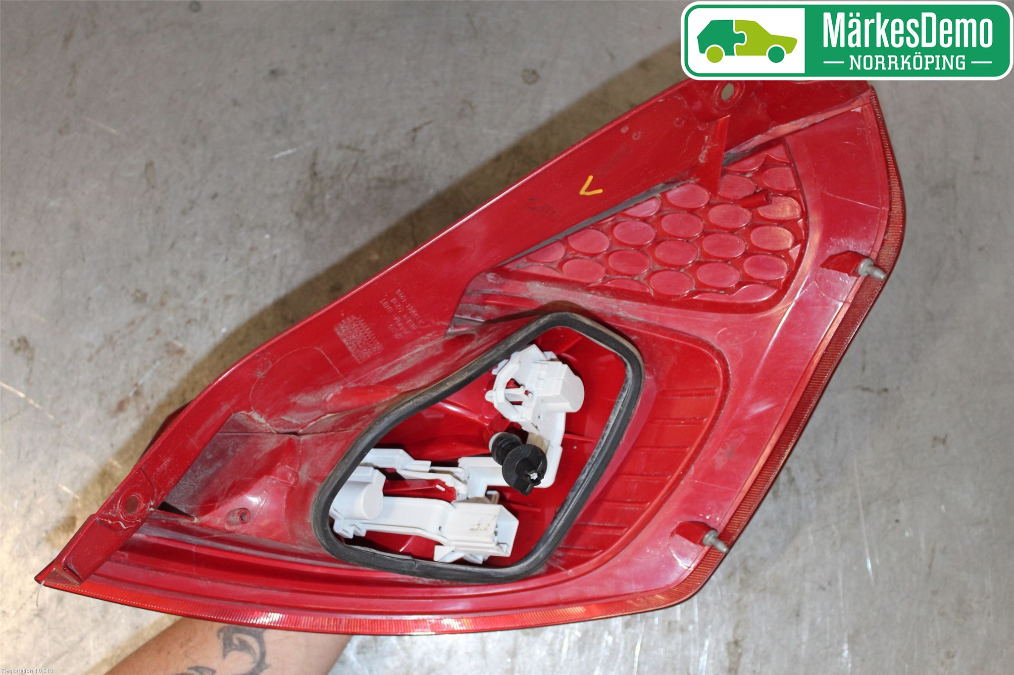 Ford FIESTA 09-12 Baklykt Venstre