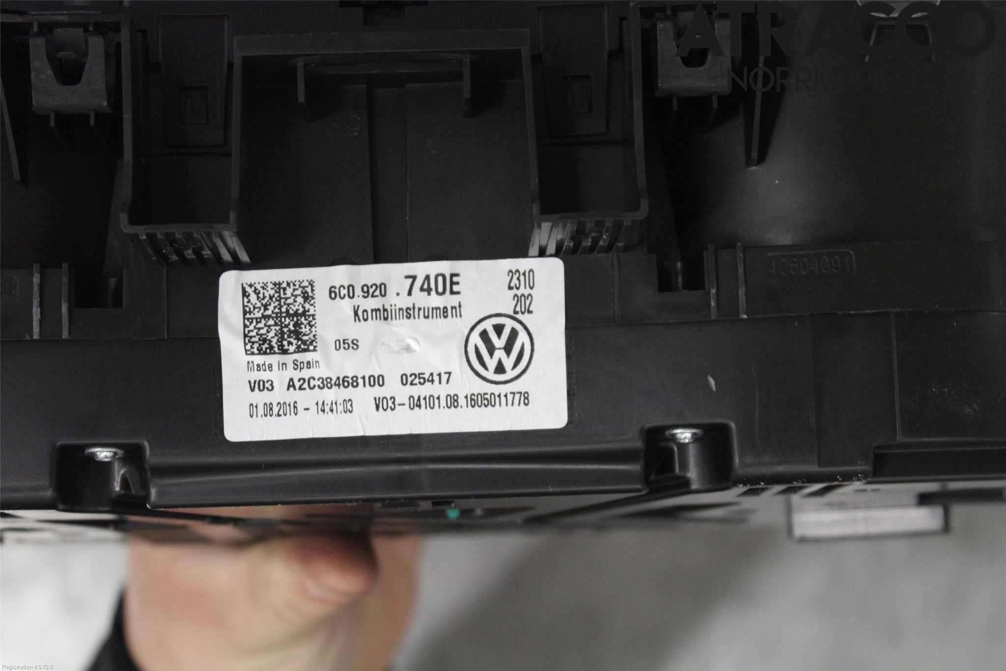Volkswagen VW POLO 10-17 Instr Kombinert