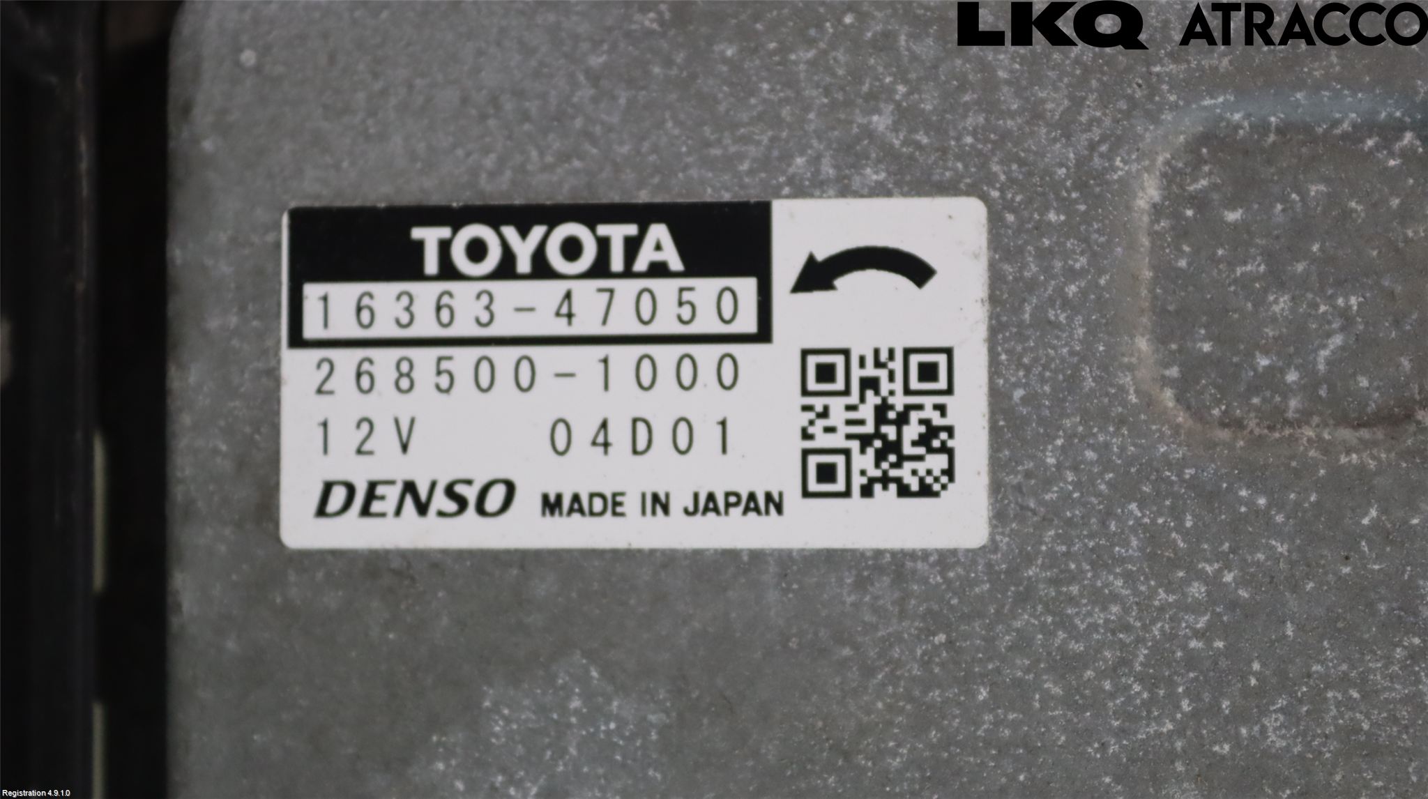 Toyota COROLLA 19- Kjølevifte Elektrisk