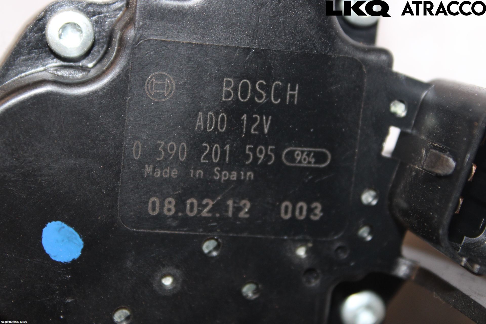 Saab 9-3 VER2/VER3 08-15 Viskermotor Bakluke