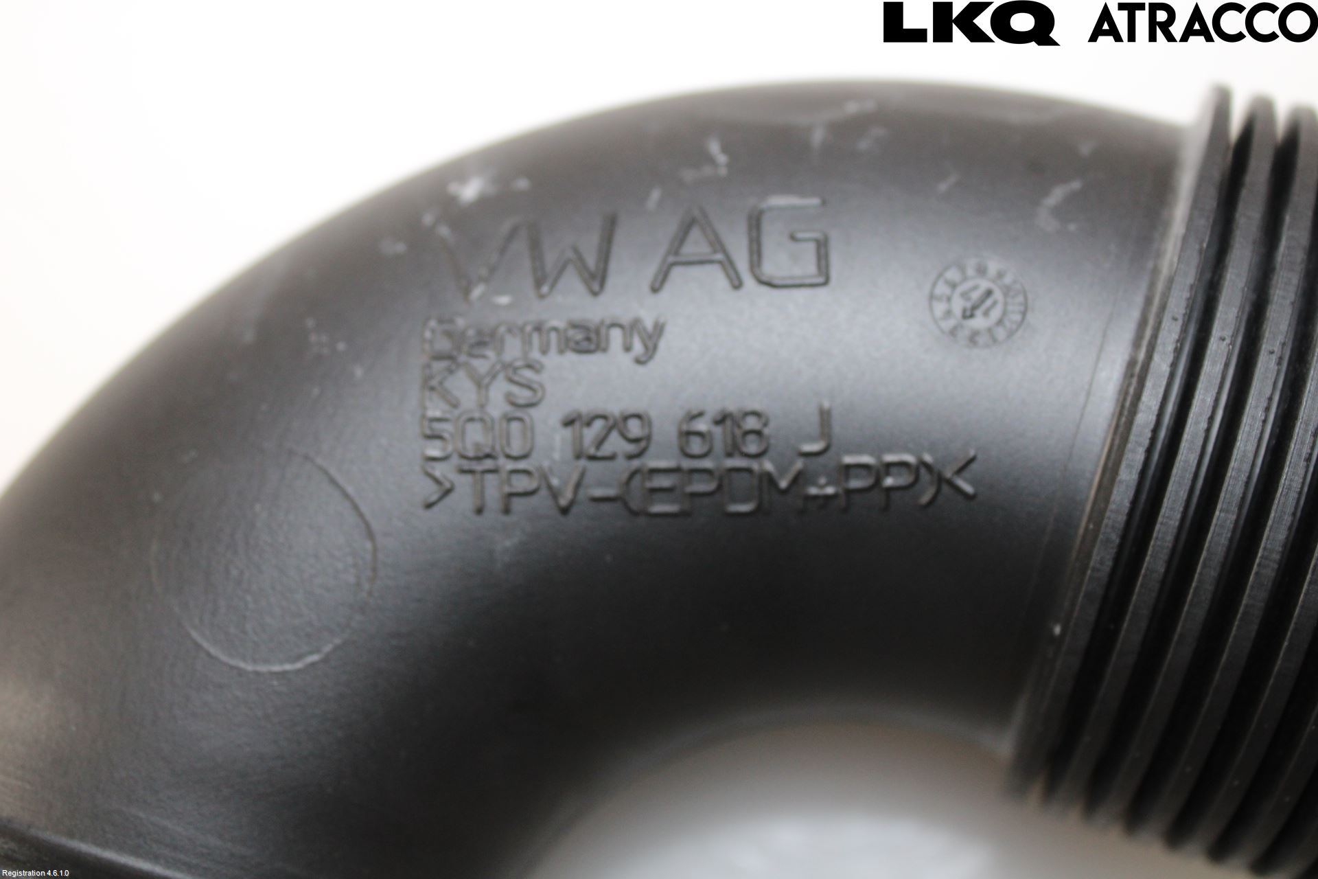 Volkswagen VW GOLF / E-GOLF VII 13-20 Inns Gummibelg - Slange