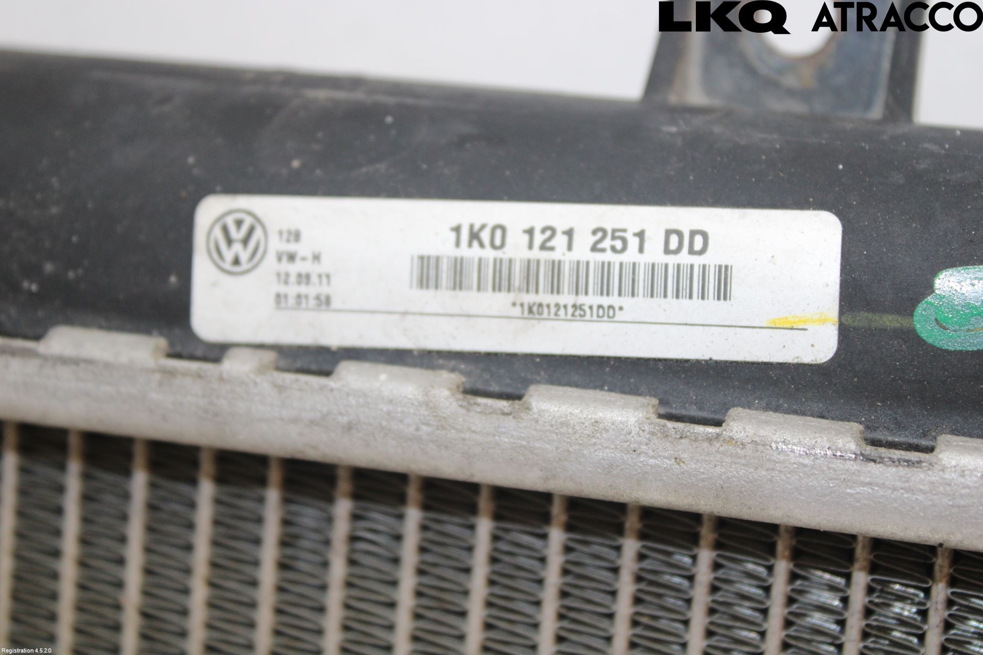 Volkswagen VW GOLF VI 09-13 Radiator Automat