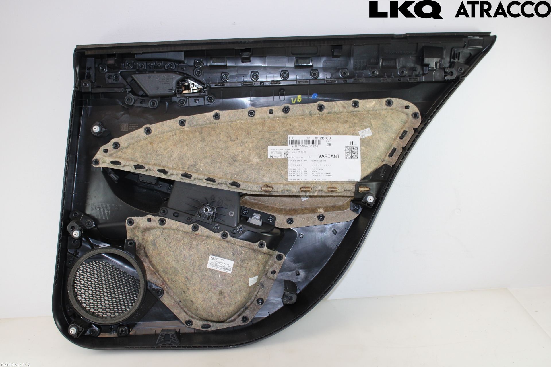 Volkswagen VW GOLF / E-GOLF VIII 20- Innr Dørtrekk Venstre