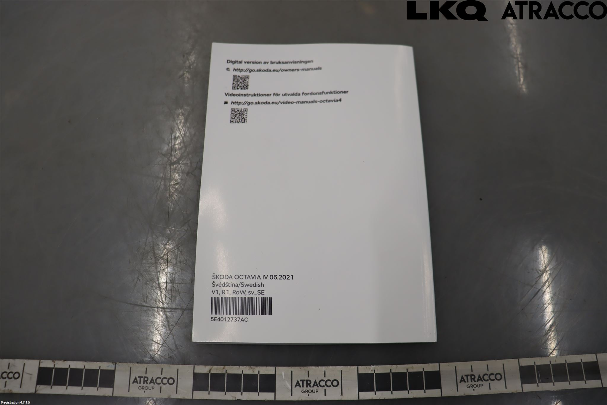Skoda OCTAVIA (5E) 13-20 Instruksjonsbok