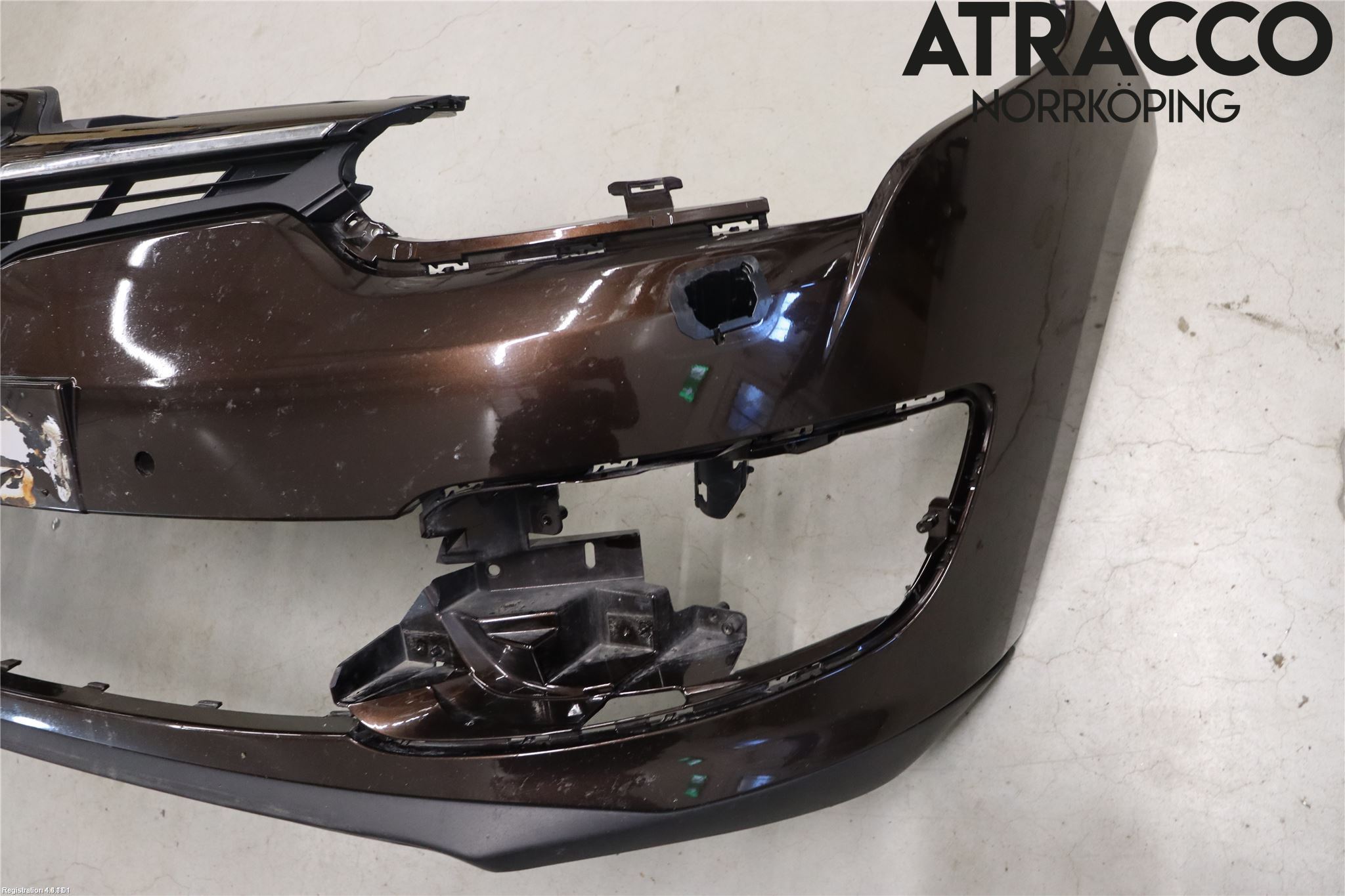 Renault MEGANE III 09-15 Støtfanger Foran Plastdeksel
