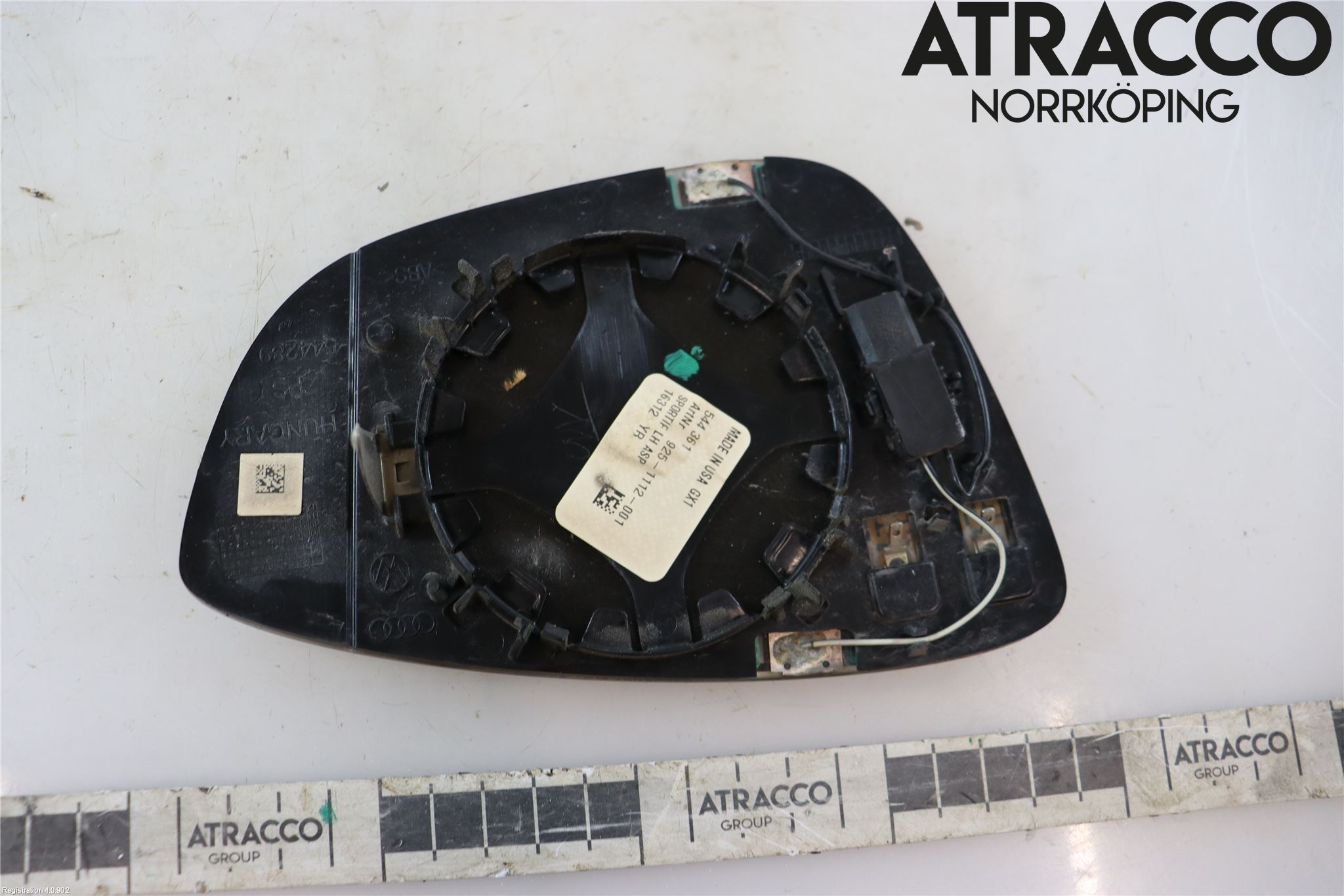 Volkswagen VW PASSAT 11-14 Speil Glass V