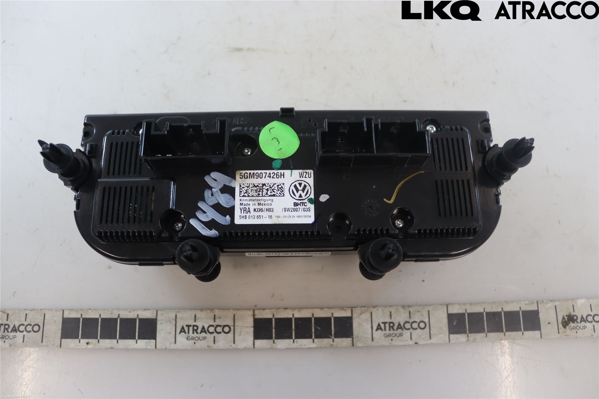 Volkswagen VW JETTA VI 11- Varmeapparat Panel(Regulering)