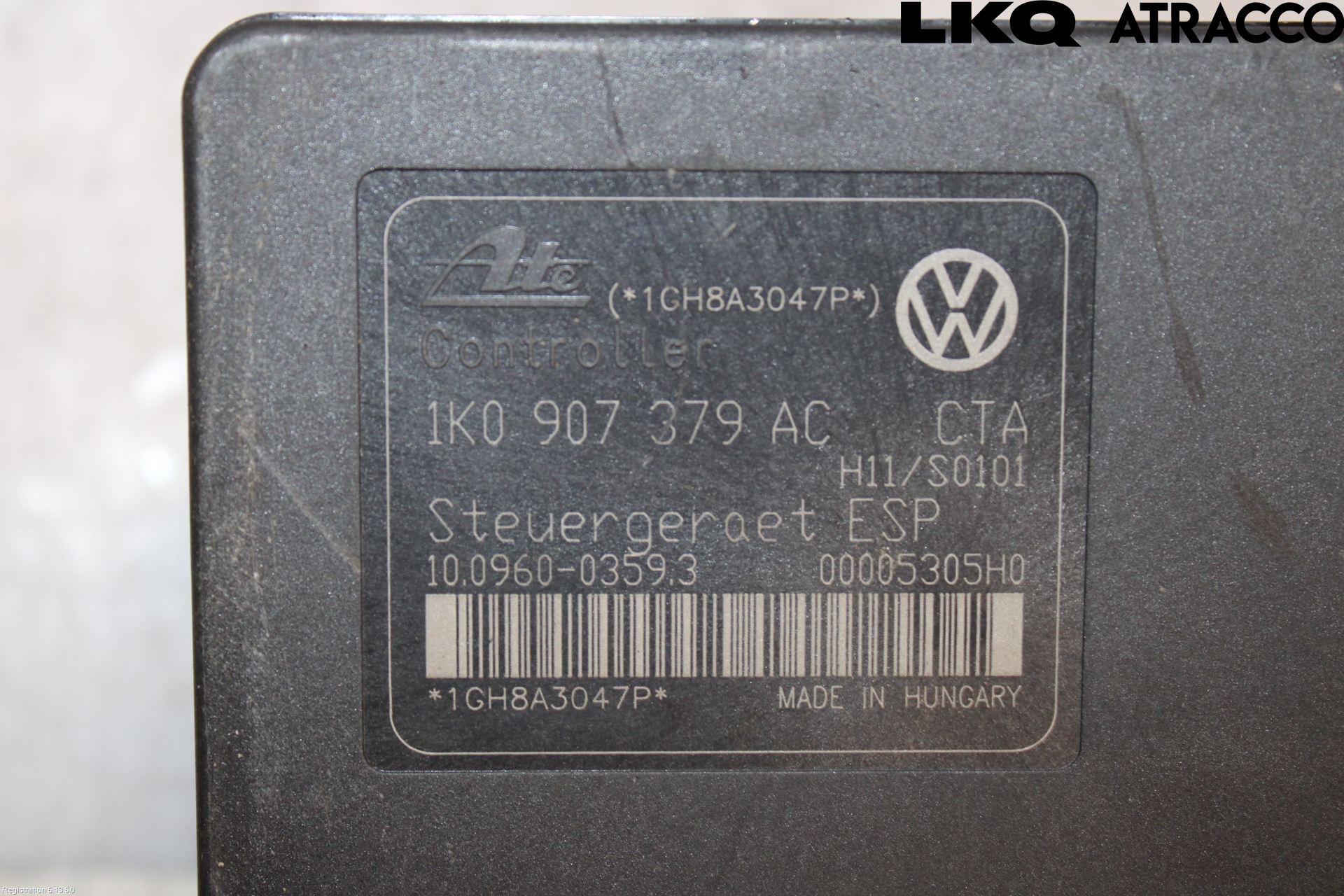 Volkswagen VW GOLF V 04-09 Abs Hydraulikkaggregat