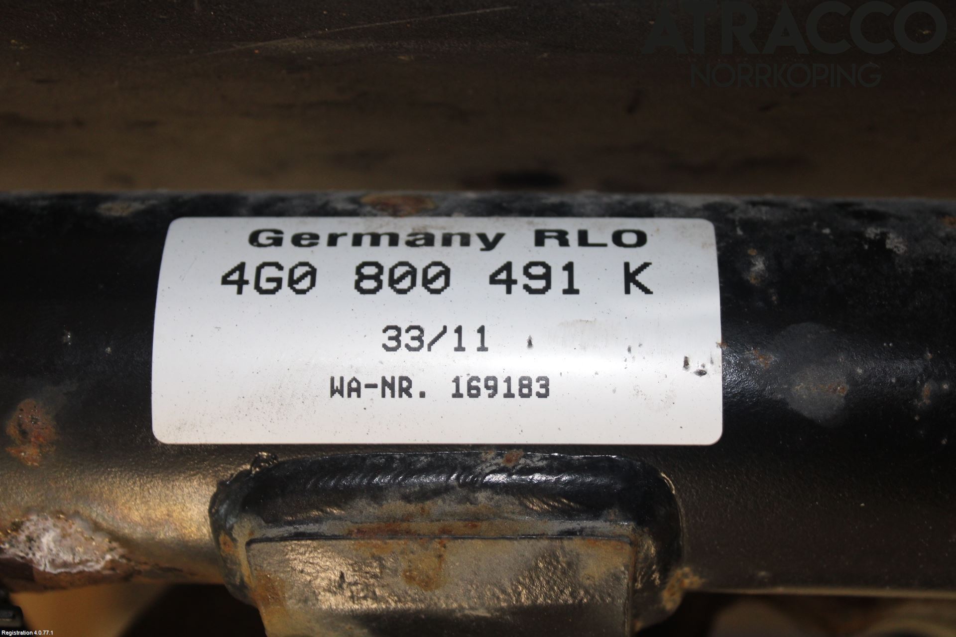 Audi A6/S6 4G 11-18 Tilhengerfeste