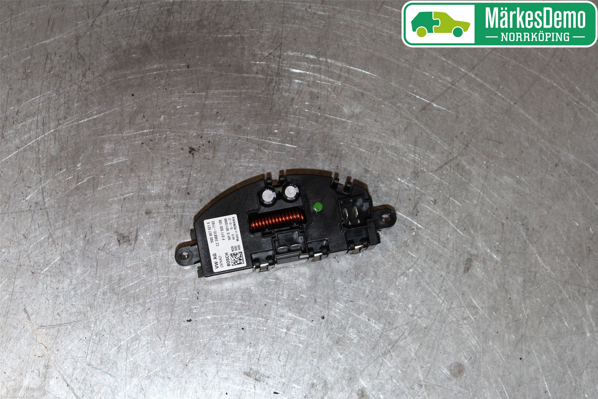 Volkswagen VW GOLF / E-GOLF VII 13-20 Varmeapparat Viftemotstand