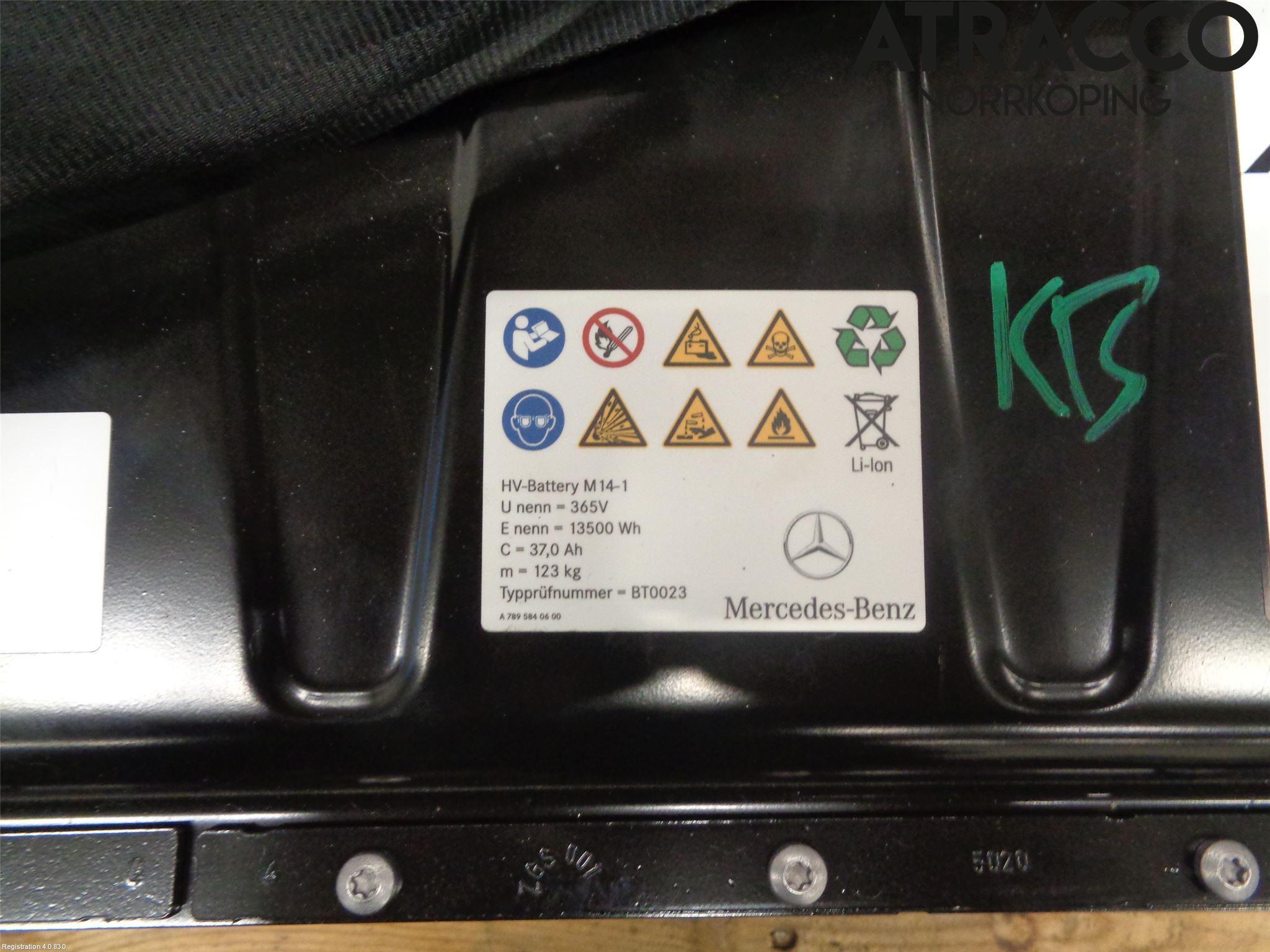 Mercedes-Benz MB GLC-KLASS (X253/C253) 15-22 Hybrid Batteri