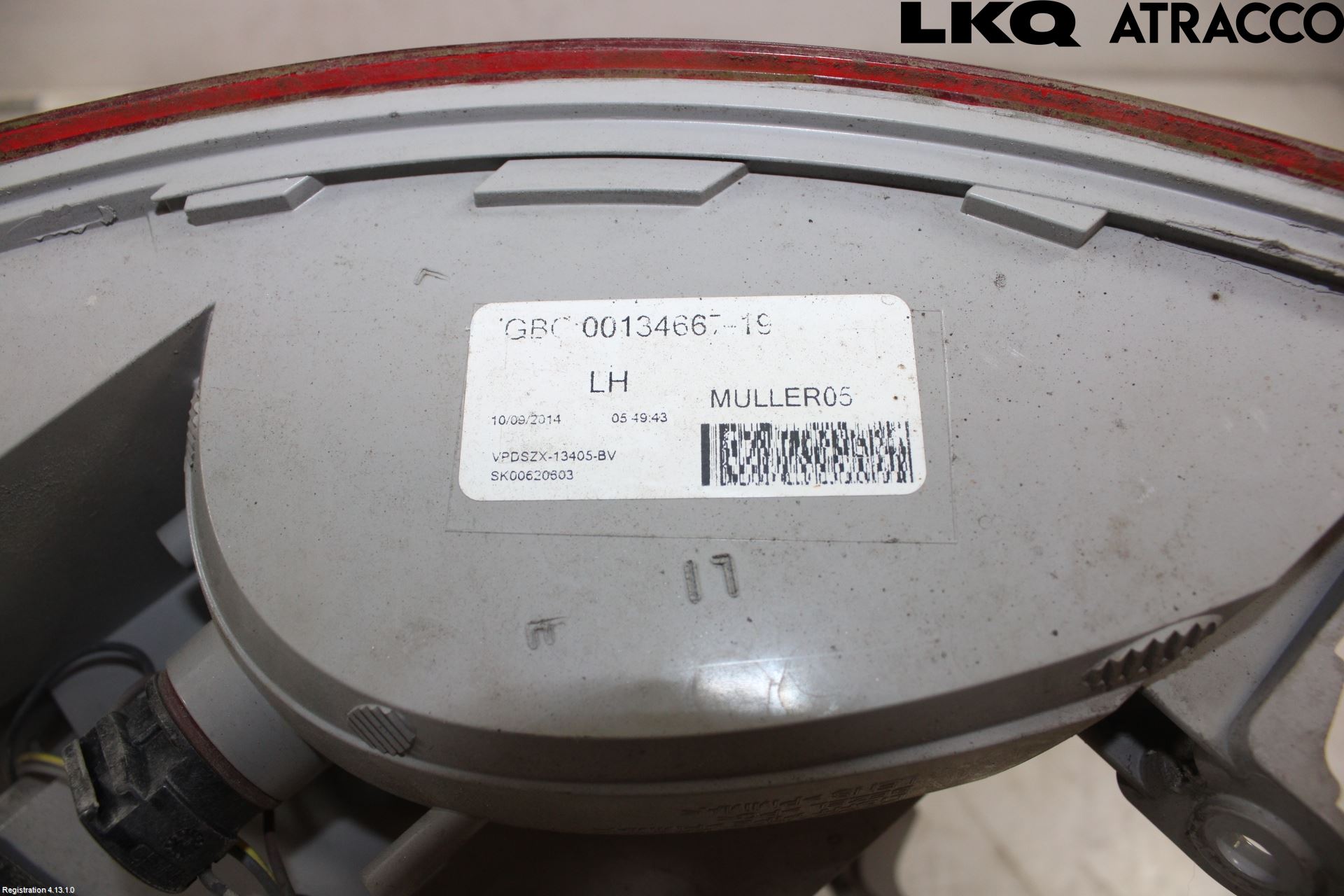 Skoda OCTAVIA (5E) 13-20 Baklykt Venstre