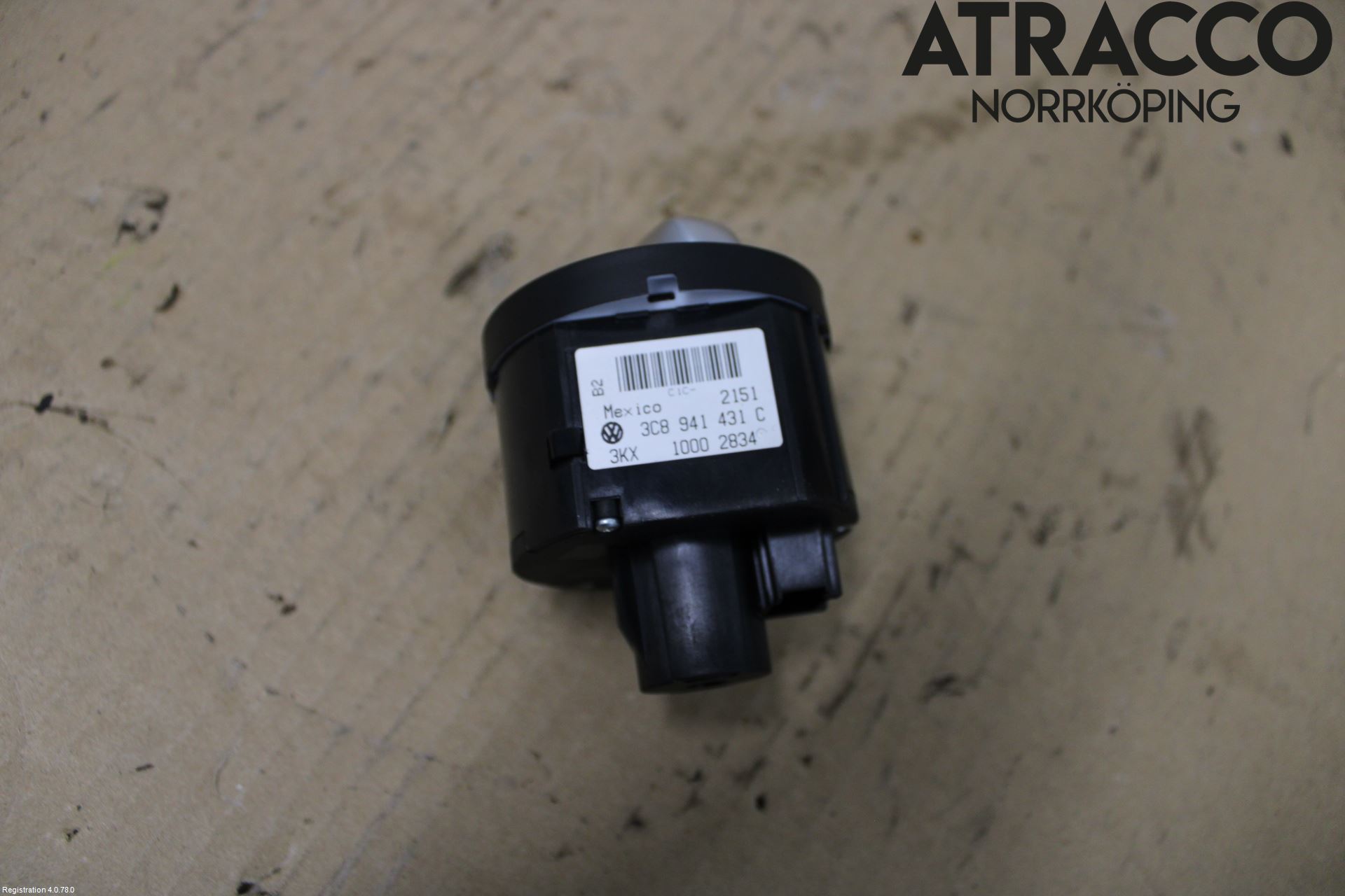 Volkswagen VW GOLF VI 09-13 Bryter Hovedlys