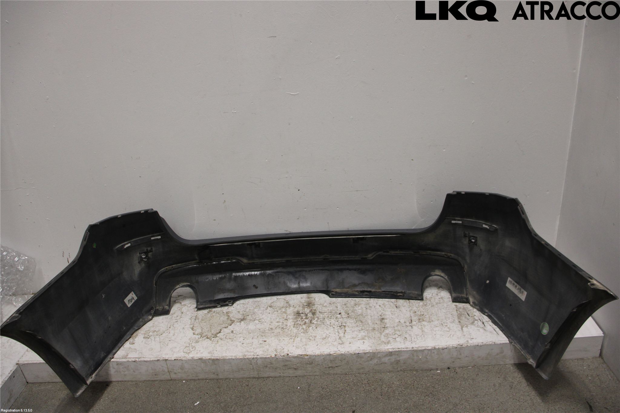 BMW 5 F10/F11/F18 09-17 Støtfanger Bak Overtrekk