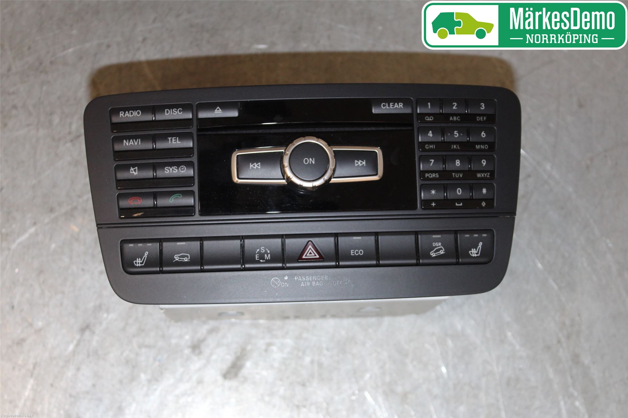 Mercedes-Benz MB GLA-KLASS (X156) 13-20 Stereo Radio Med Cd