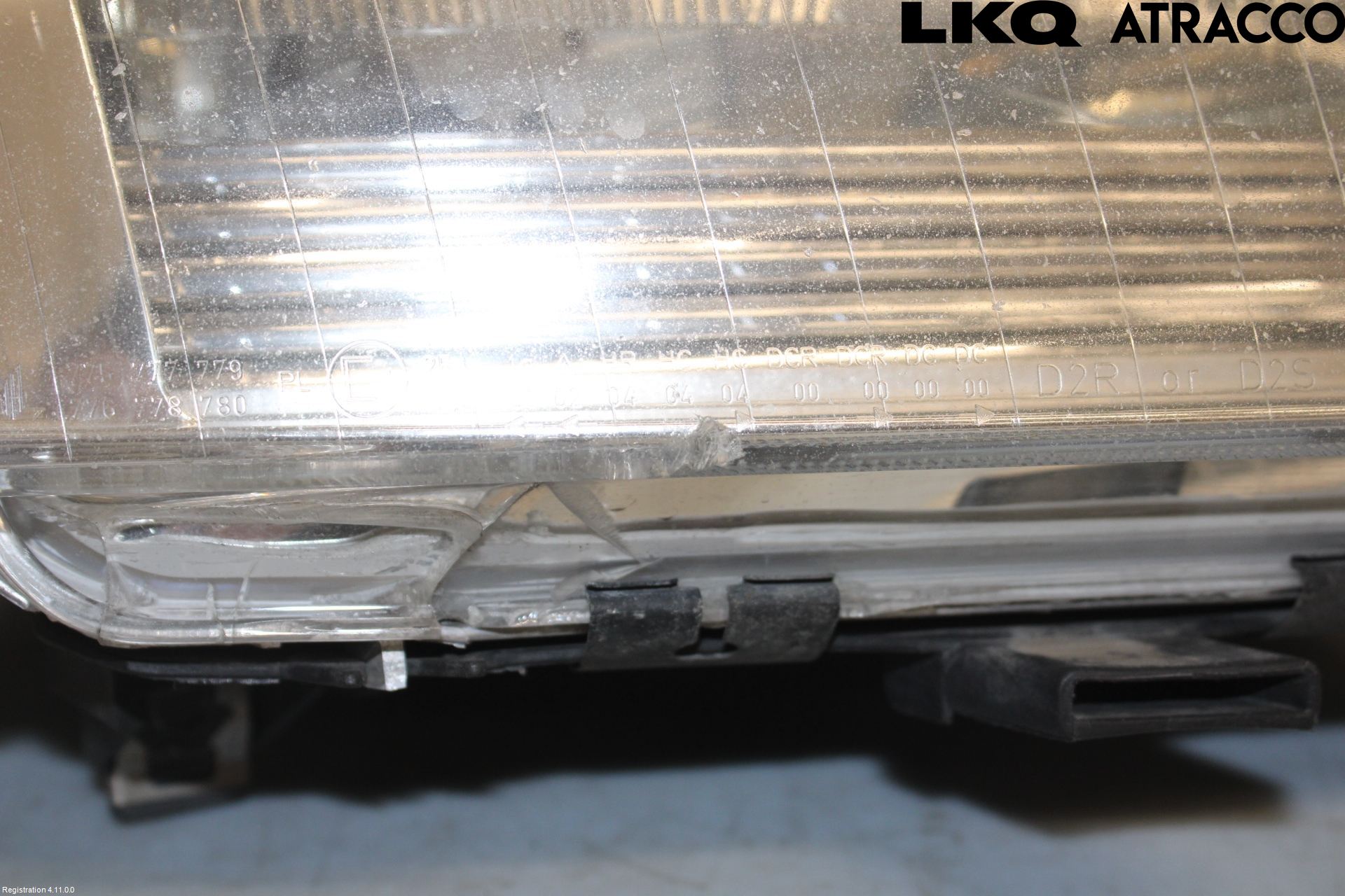 Audi A8/S8 4D 94-02 Frontlykt Høyre