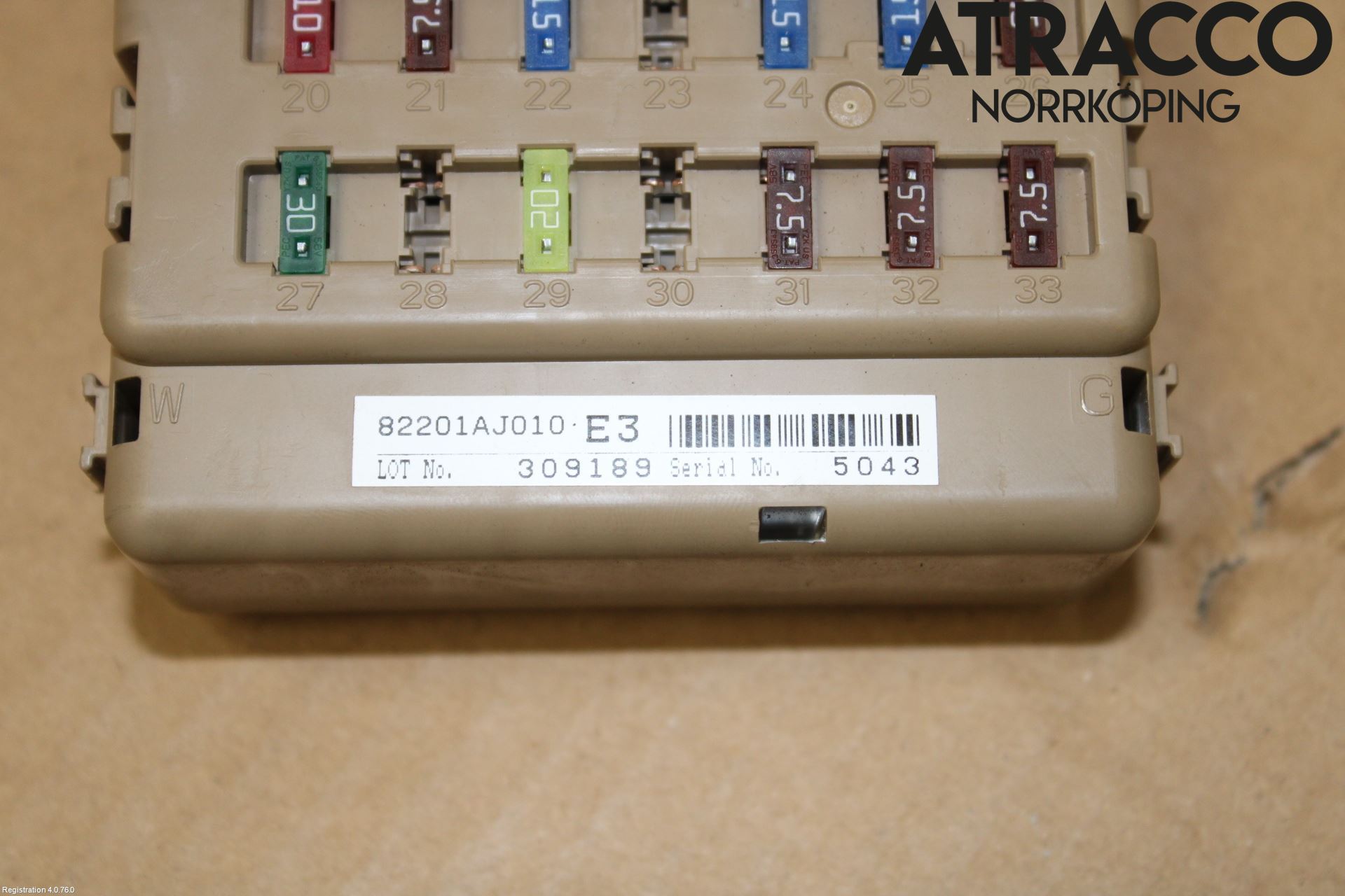 Subaru OUTBACK 10-15 Sikringsboks - Elsentral