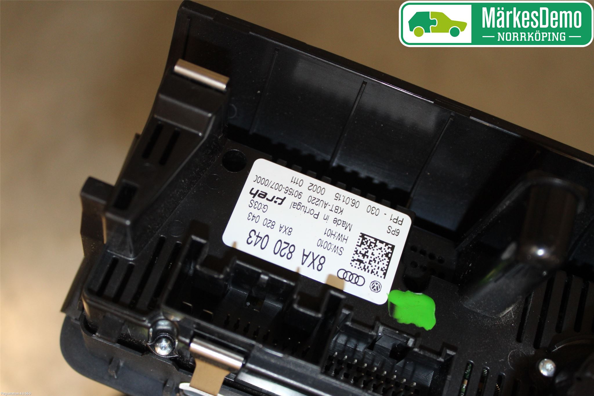 Audi A1/S1 11-18 Varmeapparat Panel(Regulering)