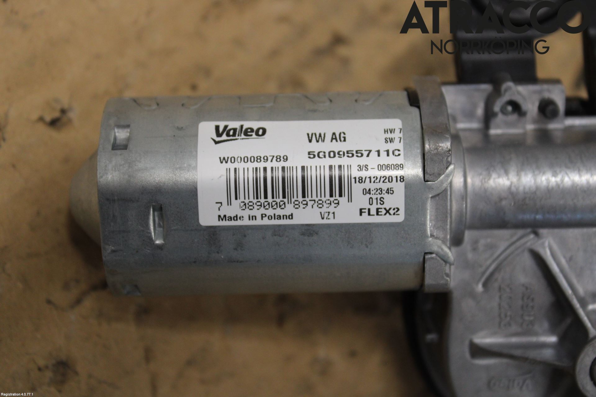 Volkswagen VW POLO VI 18->> Viskermotor Bakluke