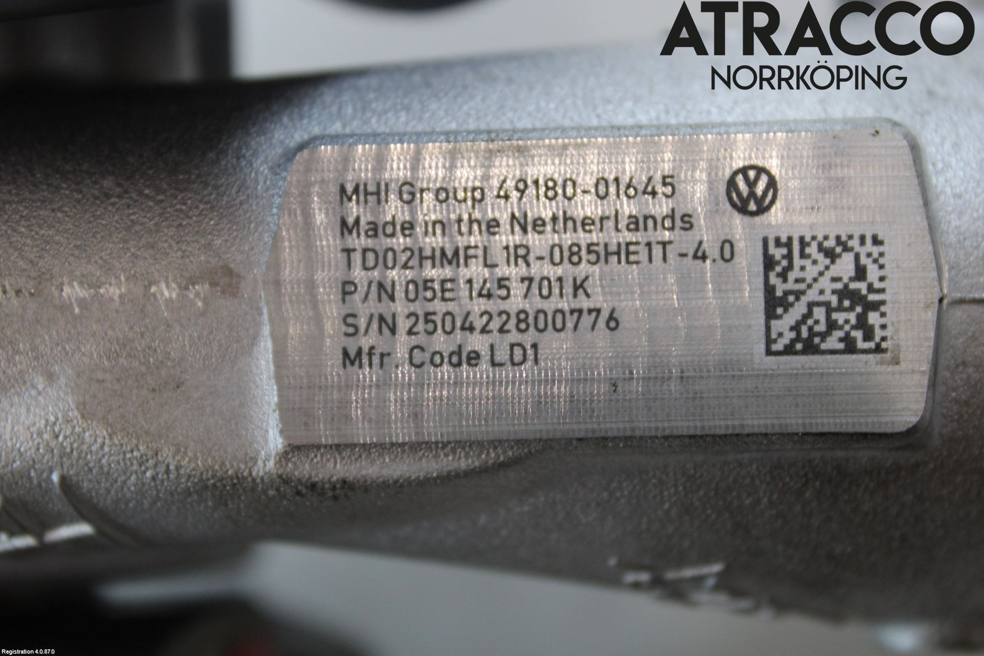 Volkswagen VW TAIGO 22- Turboaggregat