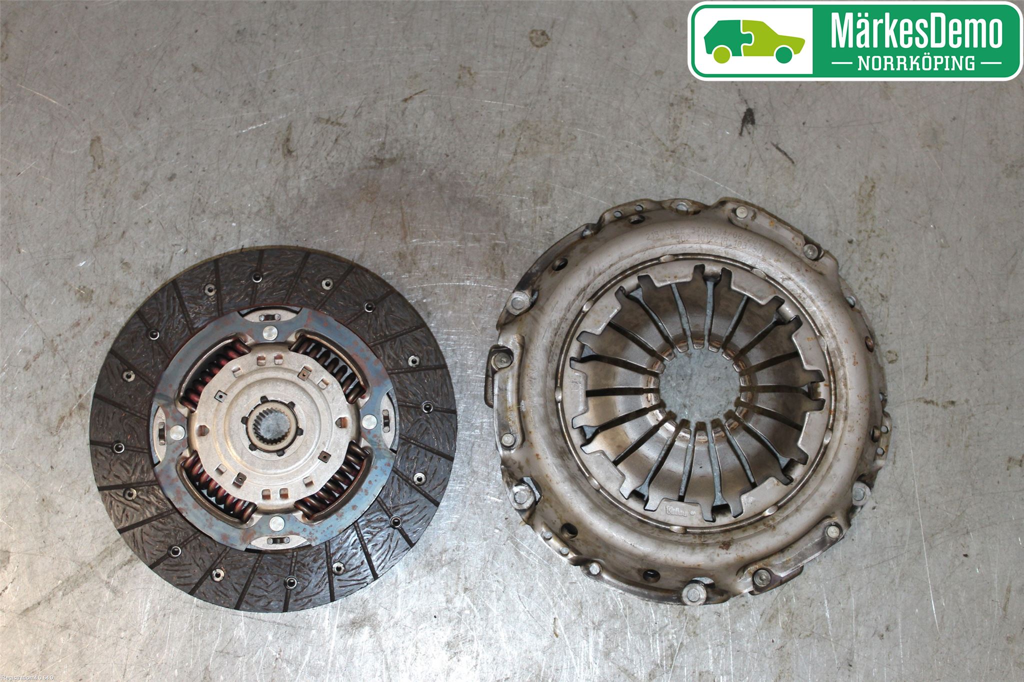 Renault CAPTUR 13-19 Clutch Trykkplate