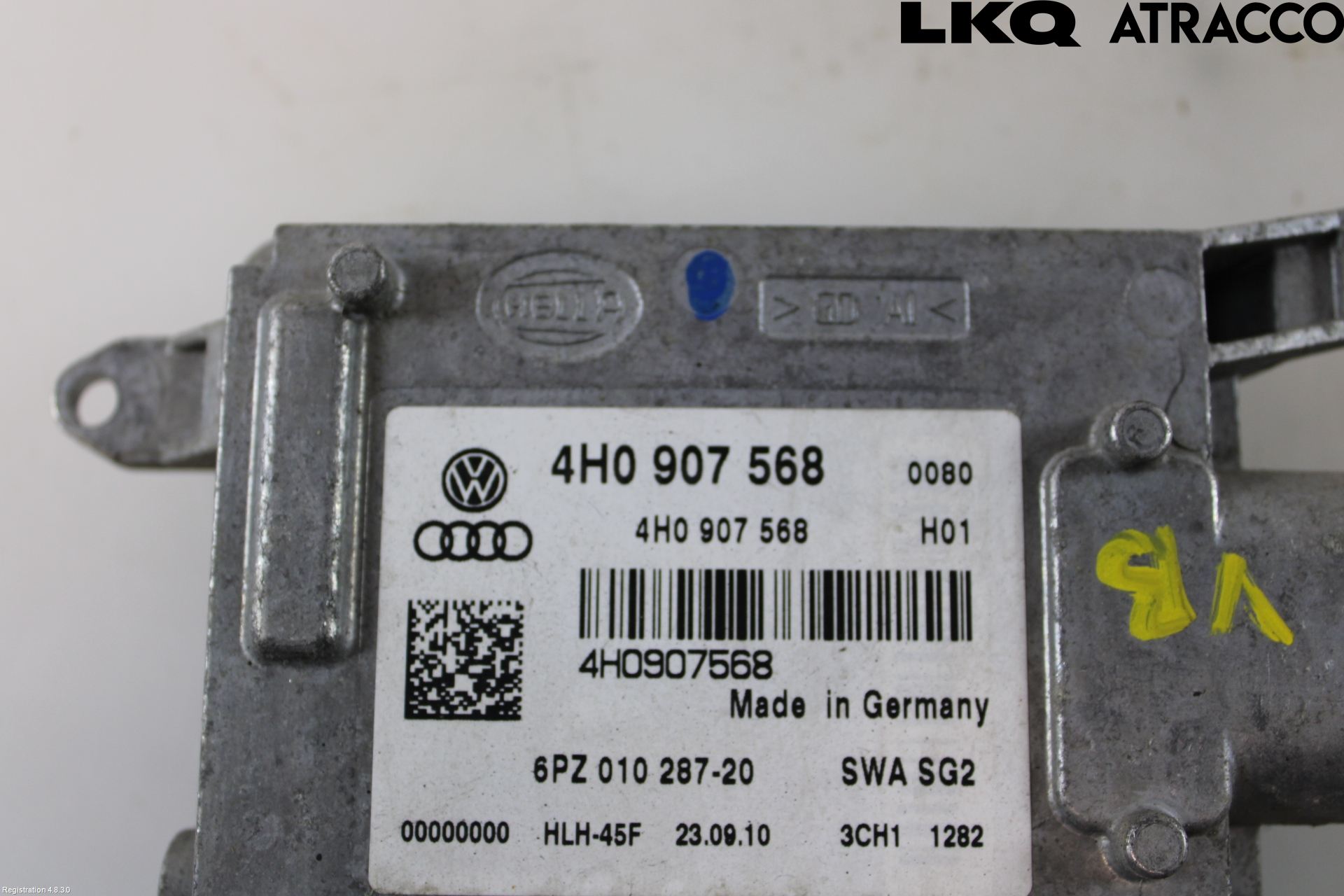 Audi A8/S8 4H 10-17 Sensor Kollisjonsbeskyttelse