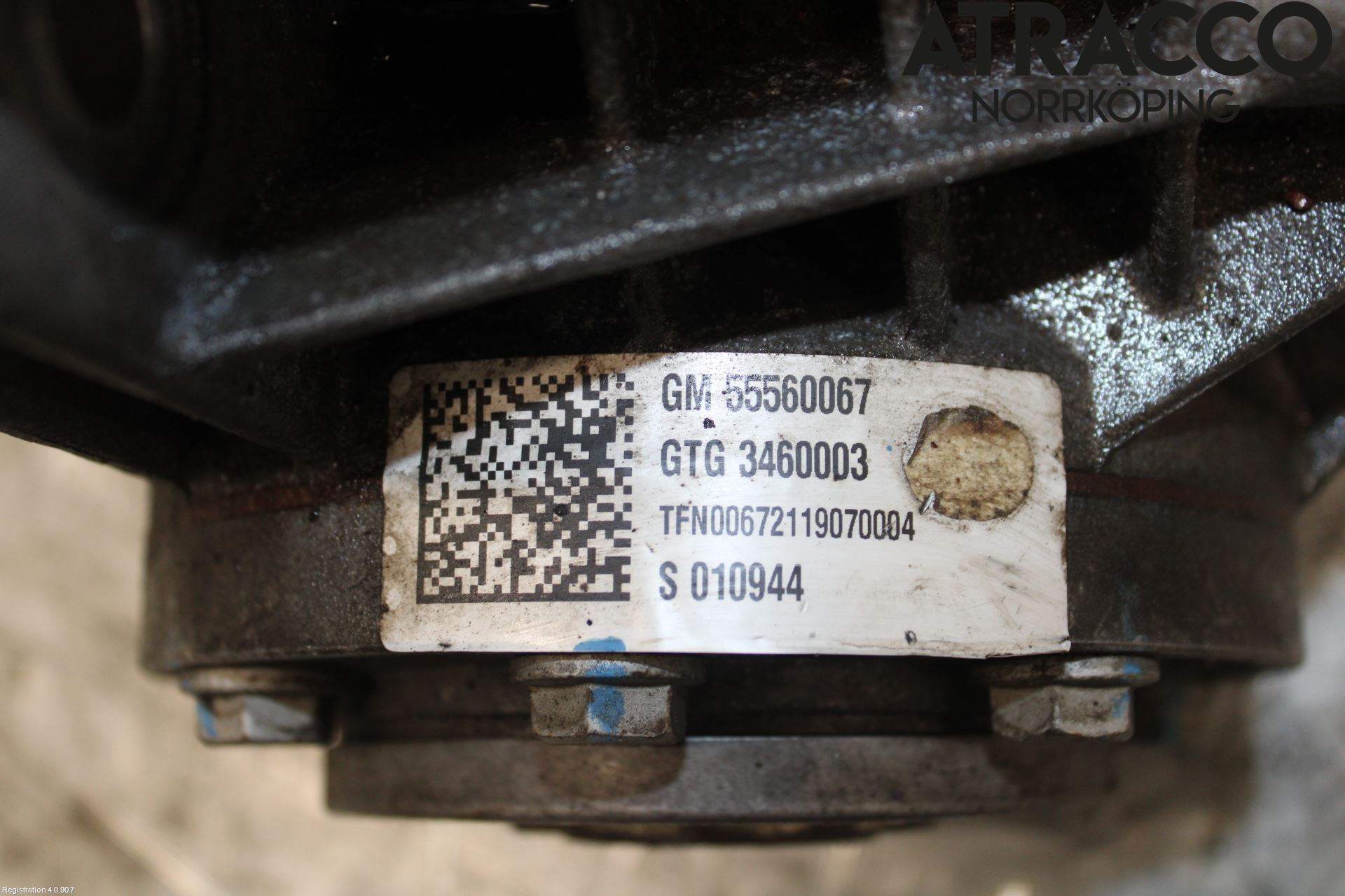 Saab 9-3 VER2/VER3 08-15 Gearkasse Fordelingskasse