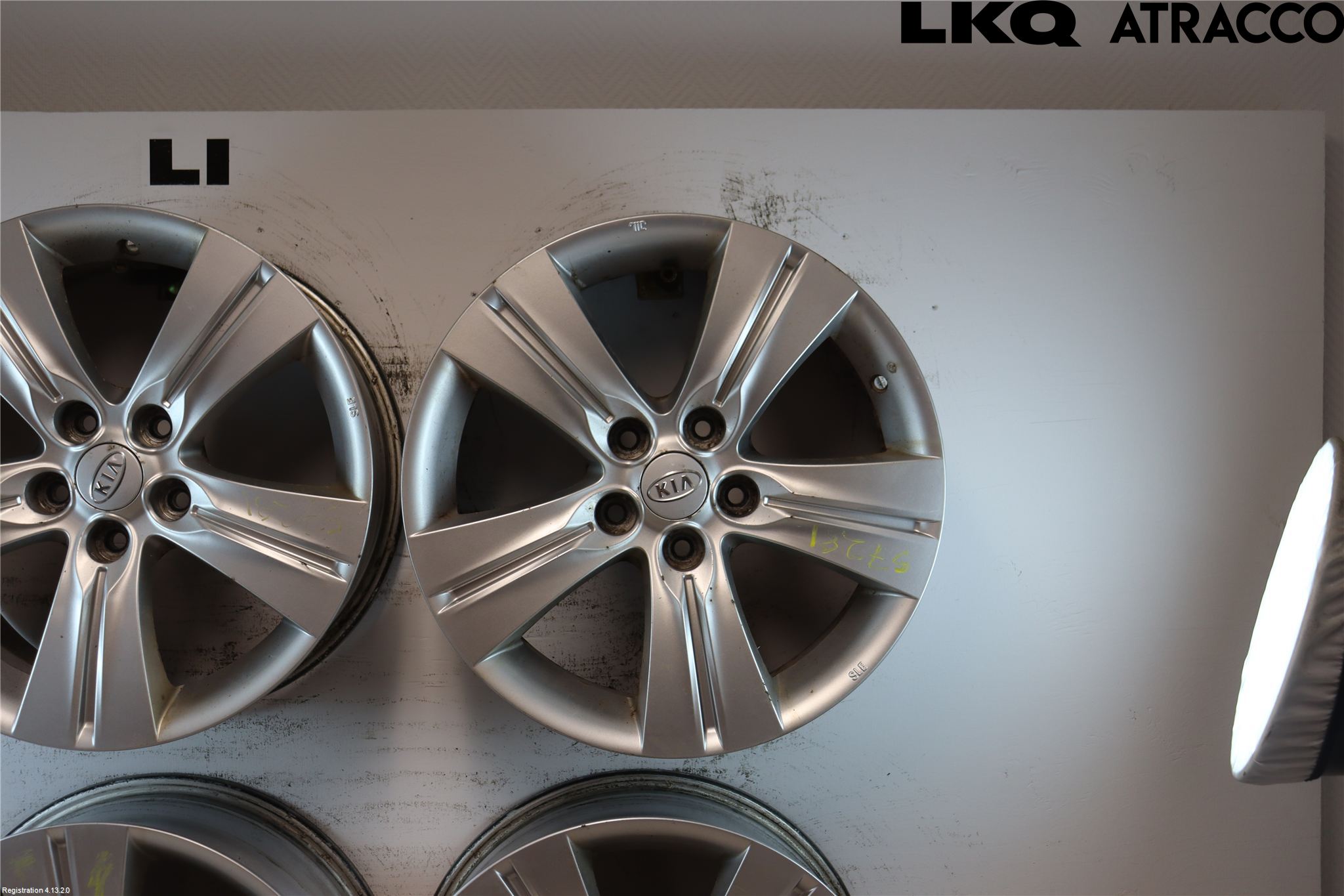 Kia SPORTAGE (SL) 11-15 Felg Aluminium Sett 4Stk