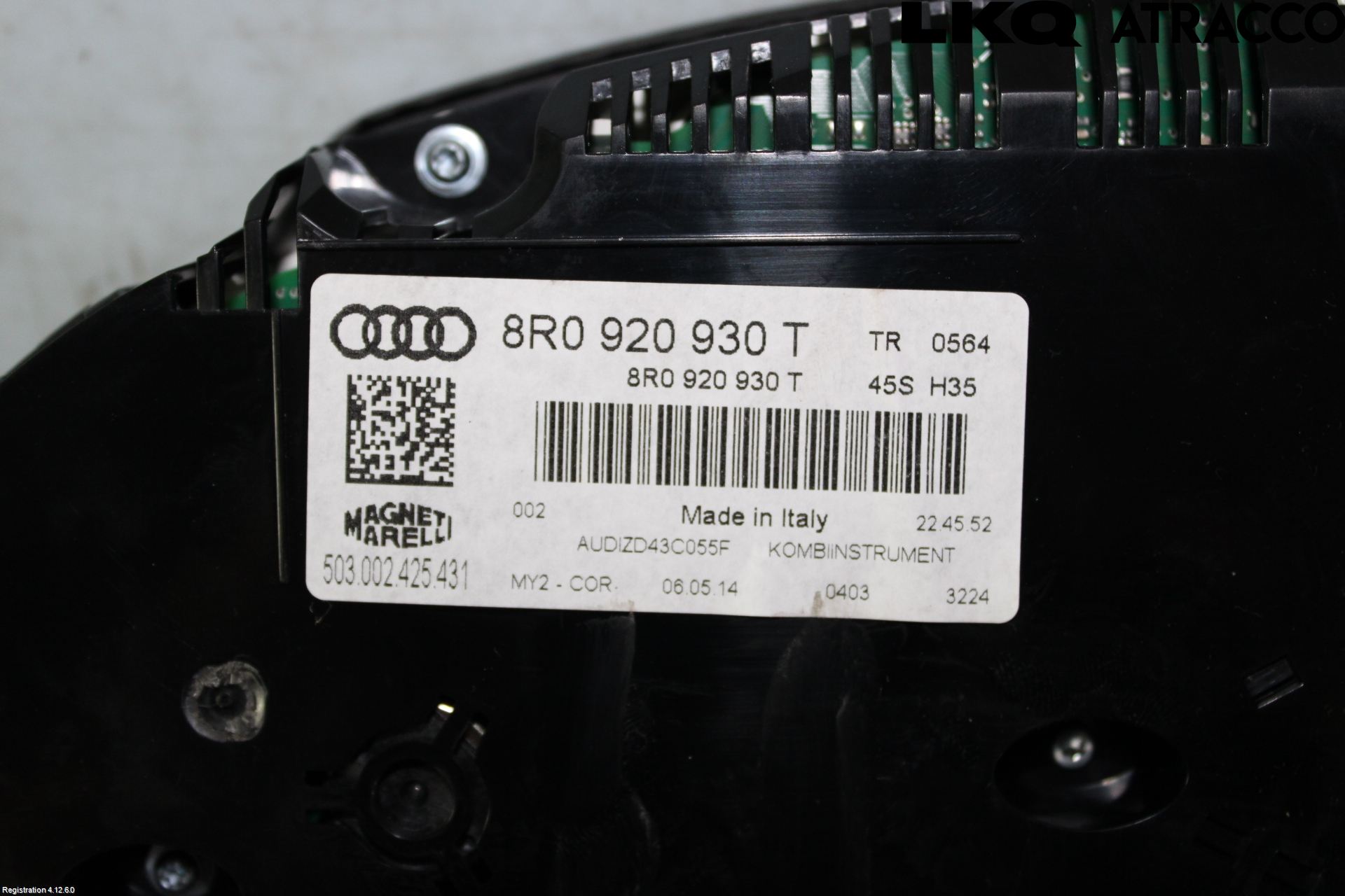 Audi Q5 09-16 Instr Kombinert