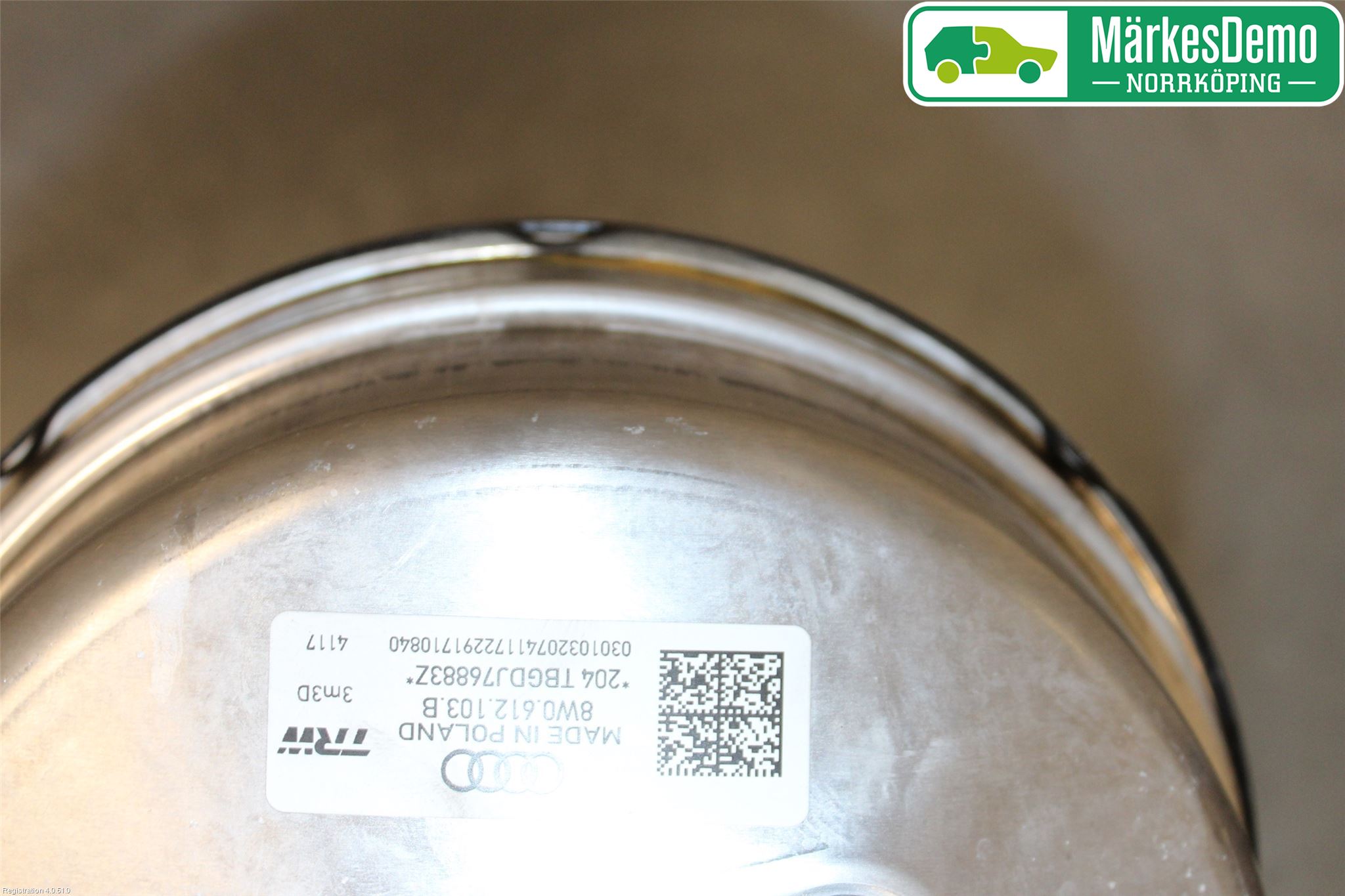 Audi A4/S4 B9 16-19 Bremseservo