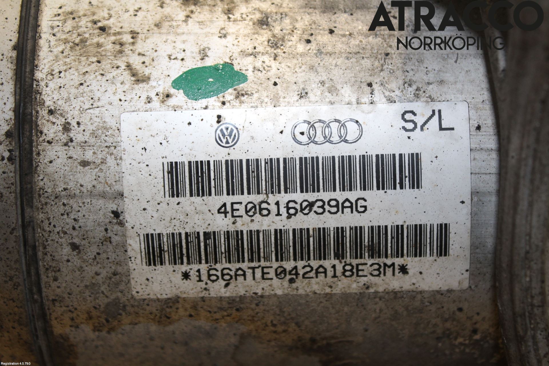 Audi A8/S8 4E  02-09 Fjærbein Foran Venstre