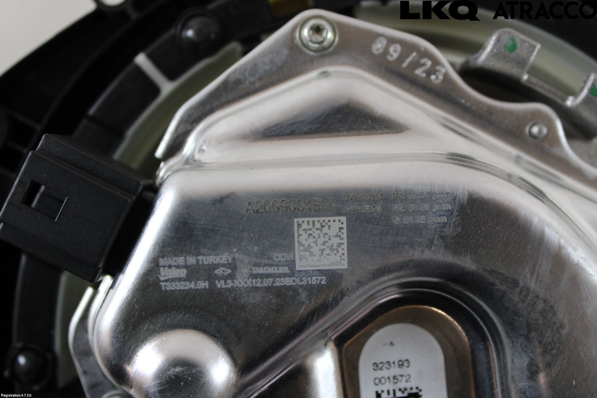 Mercedes-Benz MB EQE SUV (X294) 22- Varmeapparat Viftemotor