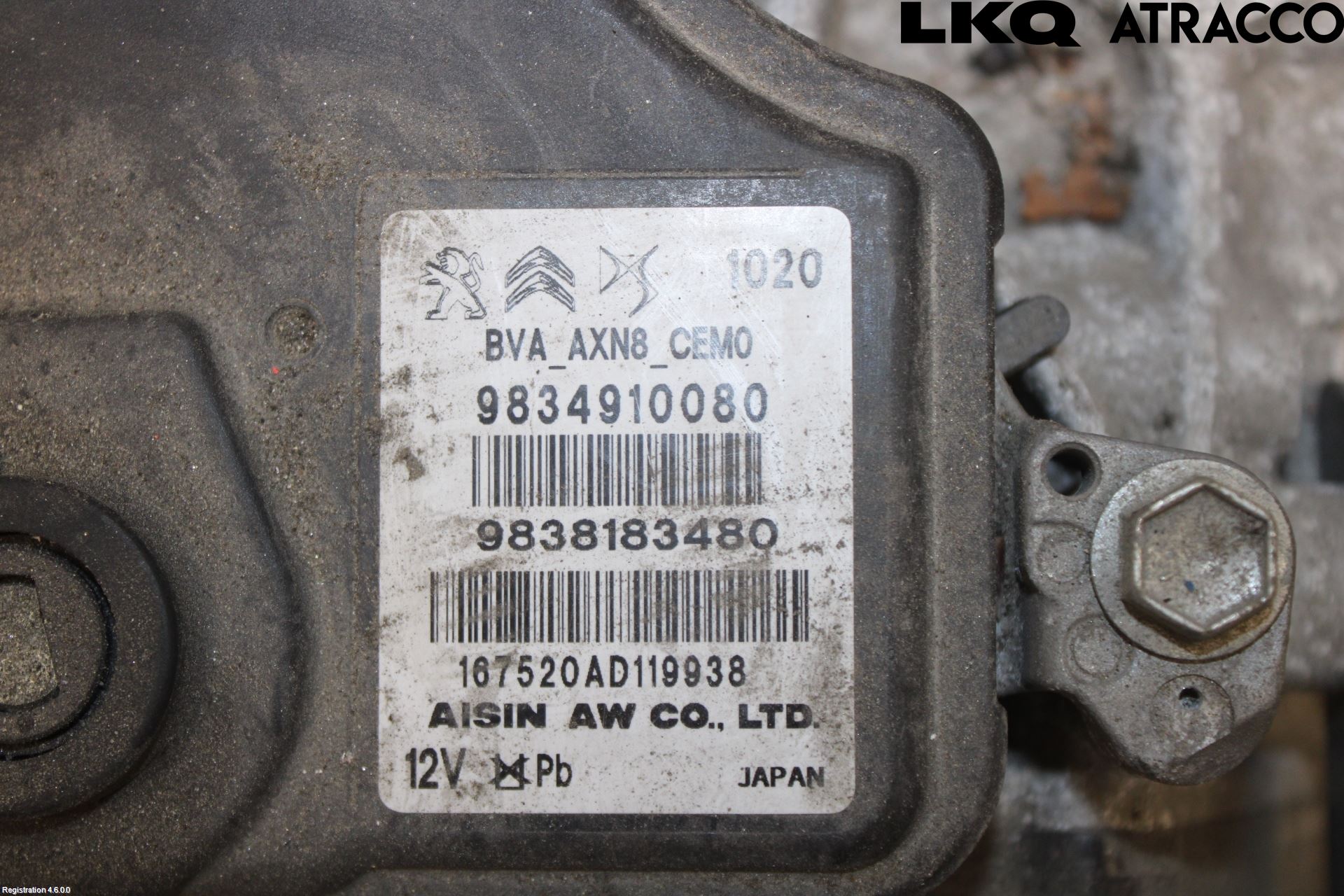 Peugeot 208/E-208 20- Gearkasse Automat