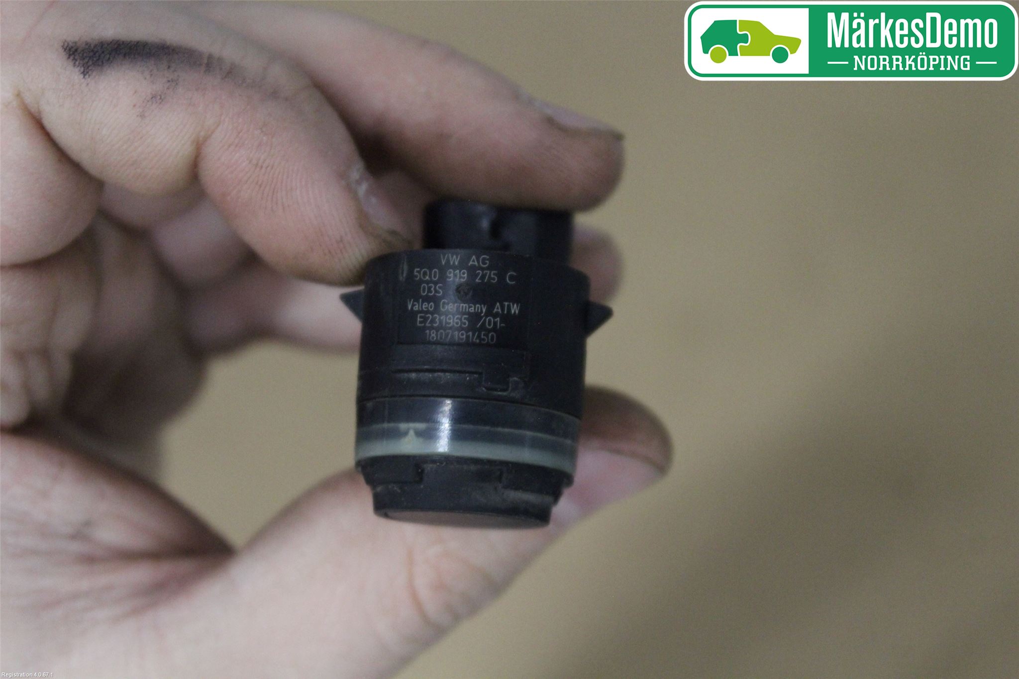 Audi A5 17- Sensor Parkering Front