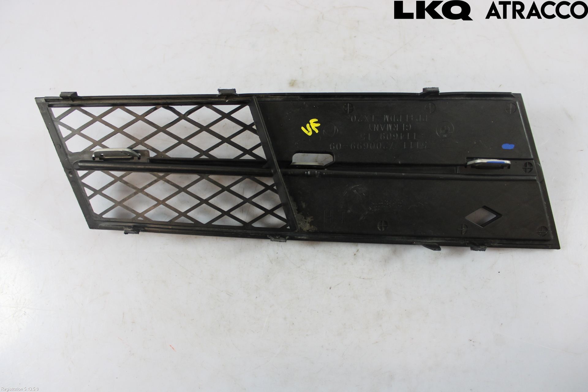 BMW 5 F10/F11/F18 09-17 Grilldel Venstre