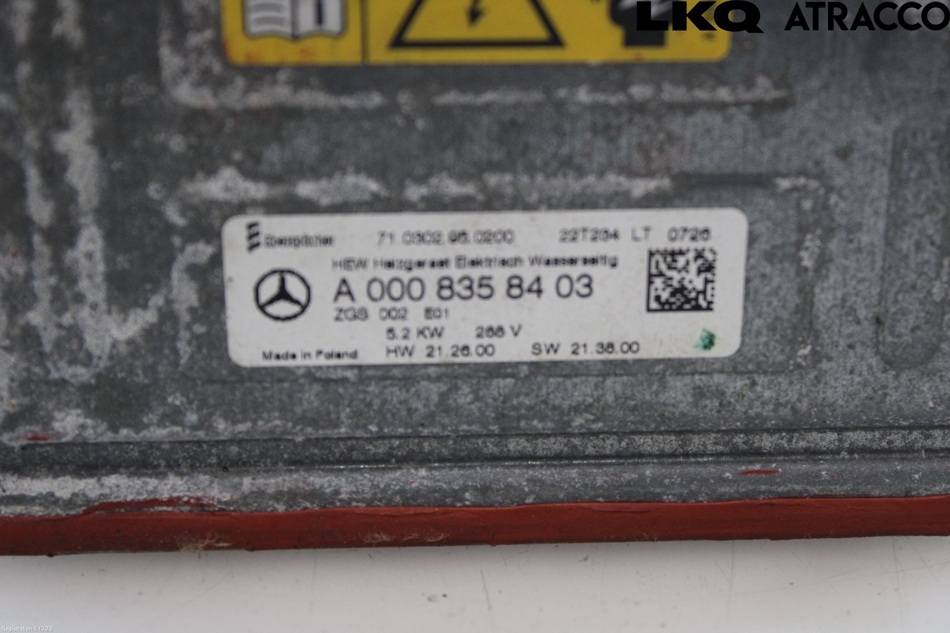Mercedes-Benz MB EQA (H243) 21- Motorvarmer Elektrisk