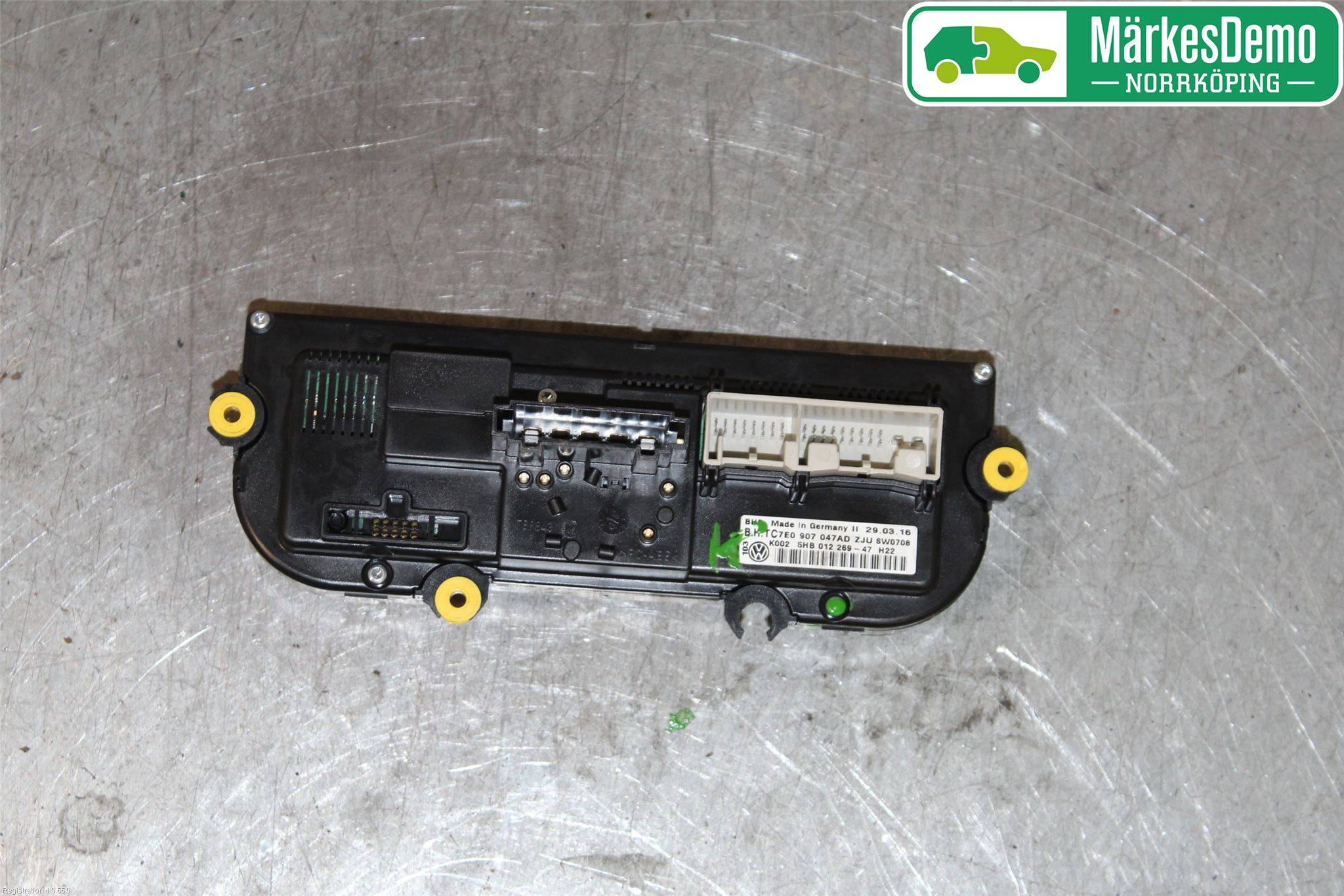 Volkswagen VW TRANSP/CARAVELLE (T6) 16-22 Varmeapparat Panel(Regulering)