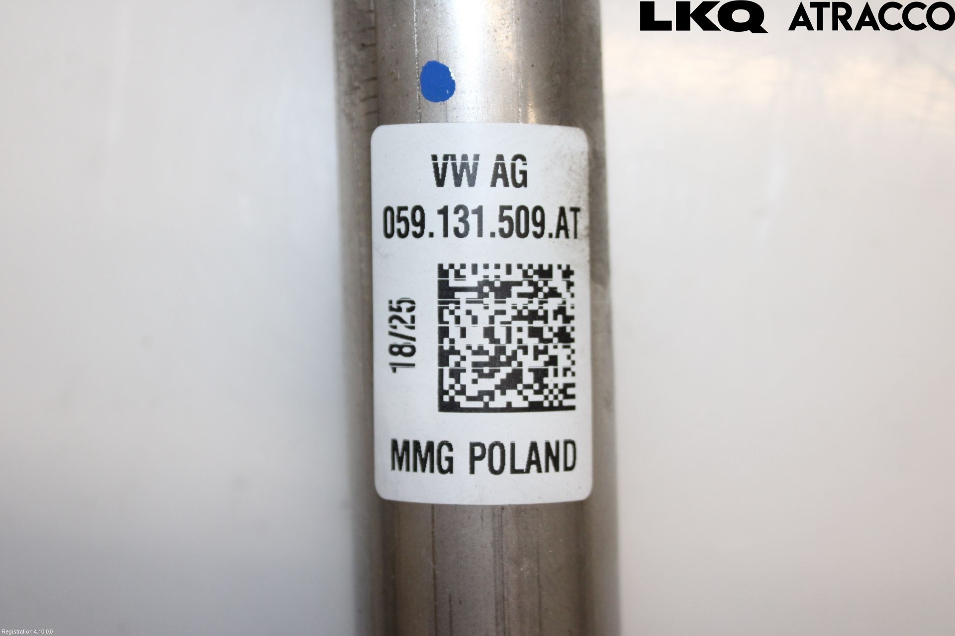 Volkswagen VW TOUAREG CR 18- Egr Rør
